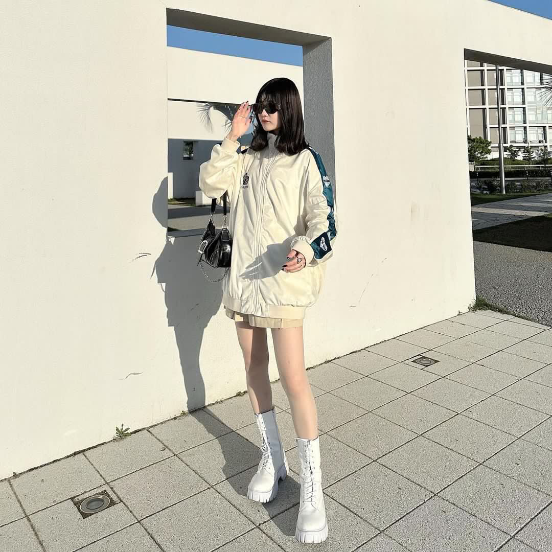 Chuanziルーズジャージセットアップ KSG18917