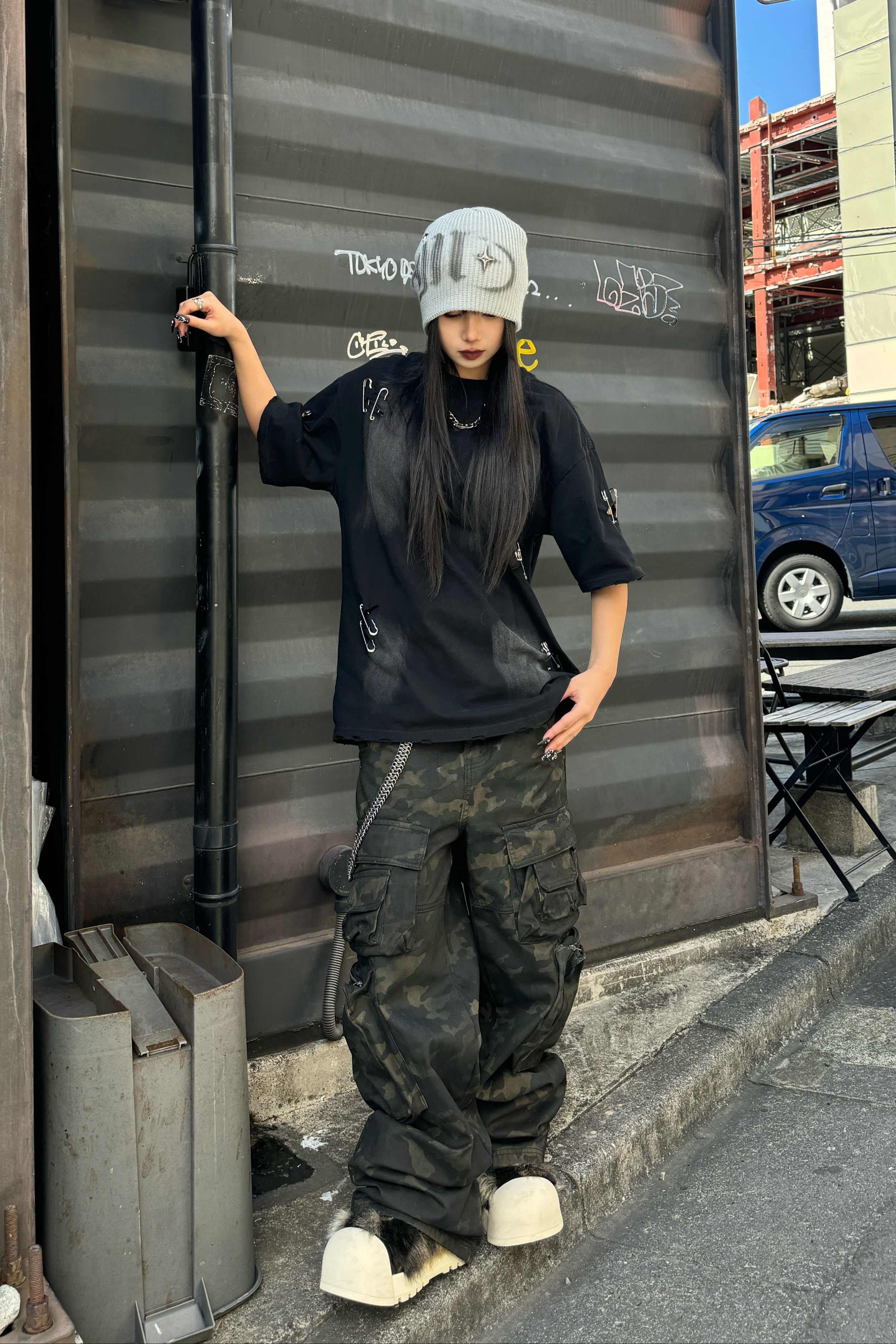 カモフラージュカーゴパンツ KSG19280