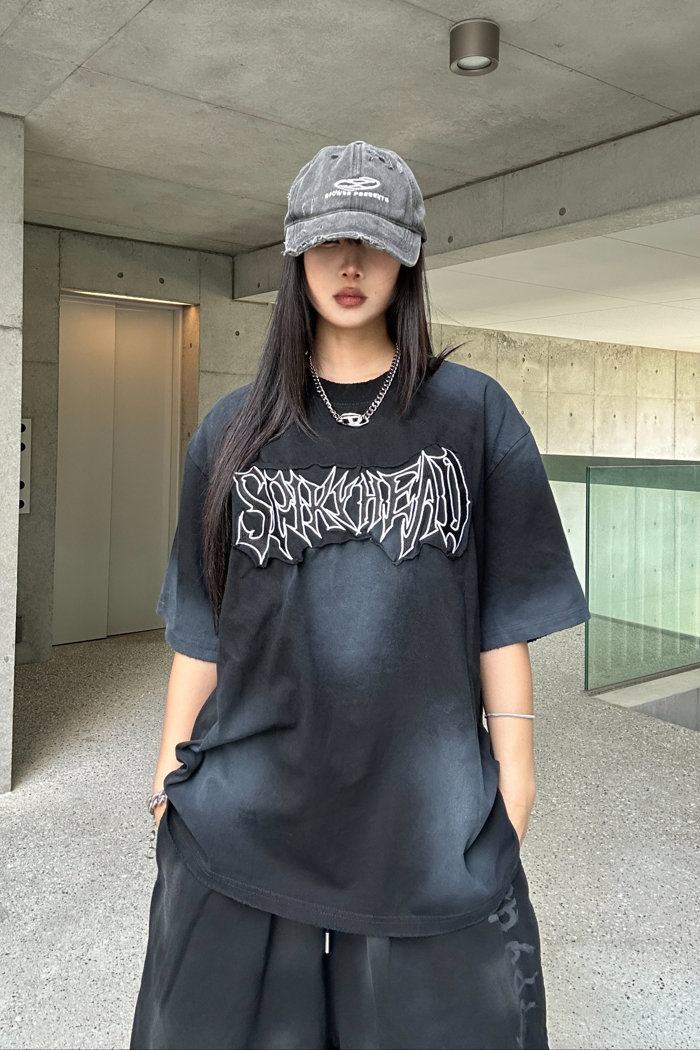 ドルマンレタリングTシャツ KSG20787