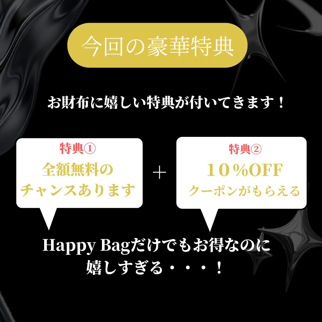 全額返金!SS Happy Bag🖤