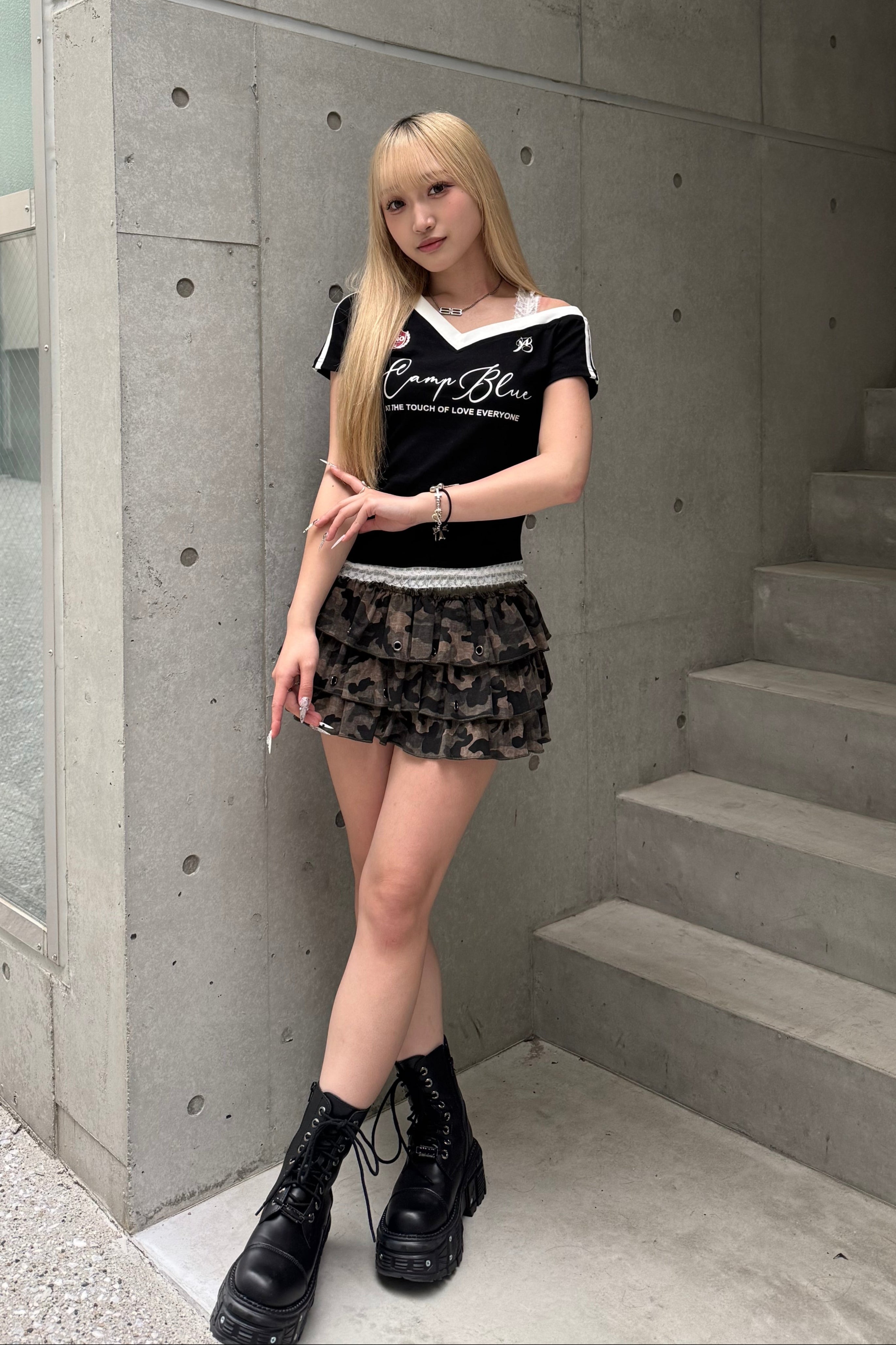 ワンショルダーユニフォームTシャツ KSG20826