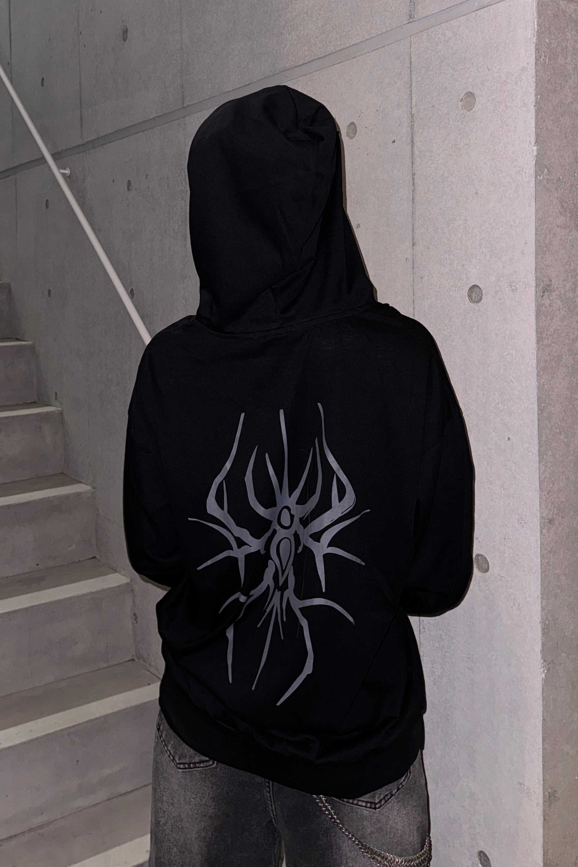 トライバルデザインオーバーパーカー KSG21139