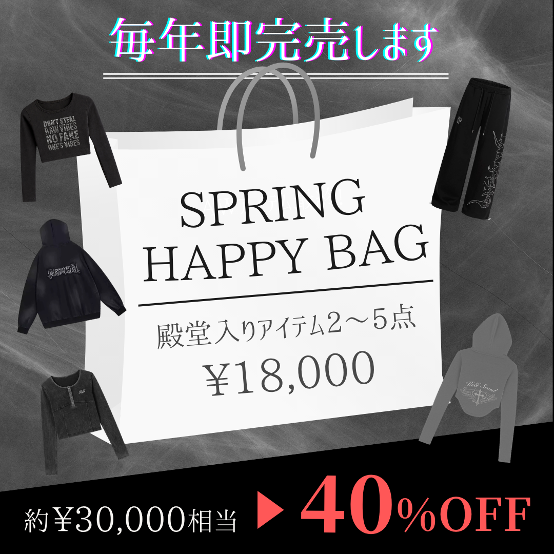 超数量限定!SPRING HAPPY BAG