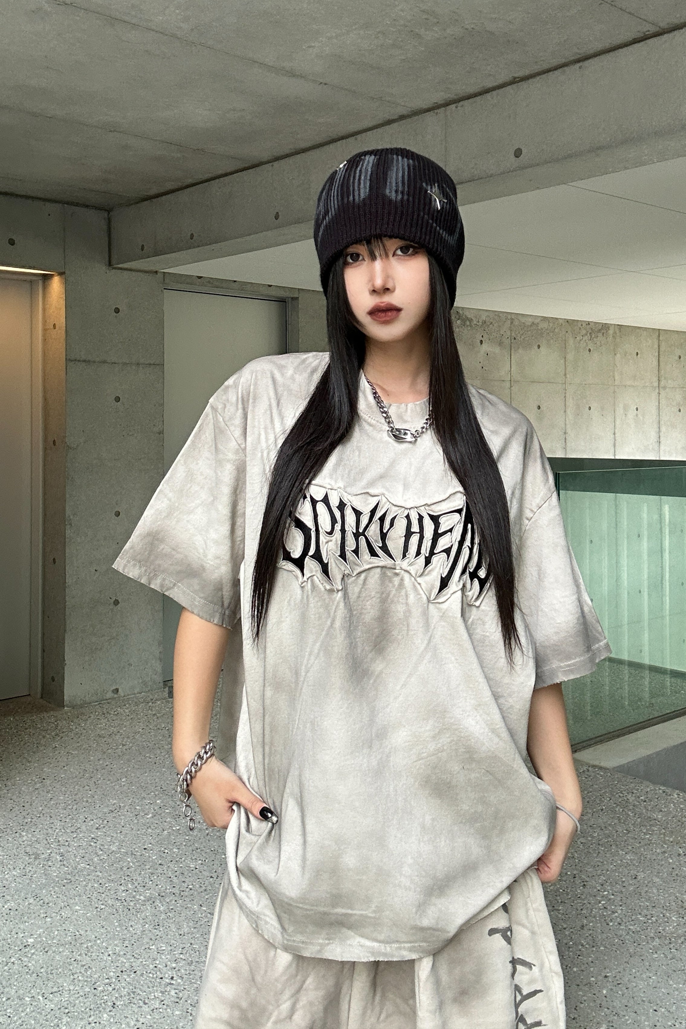 ドルマンレタリングTシャツ KSG20787