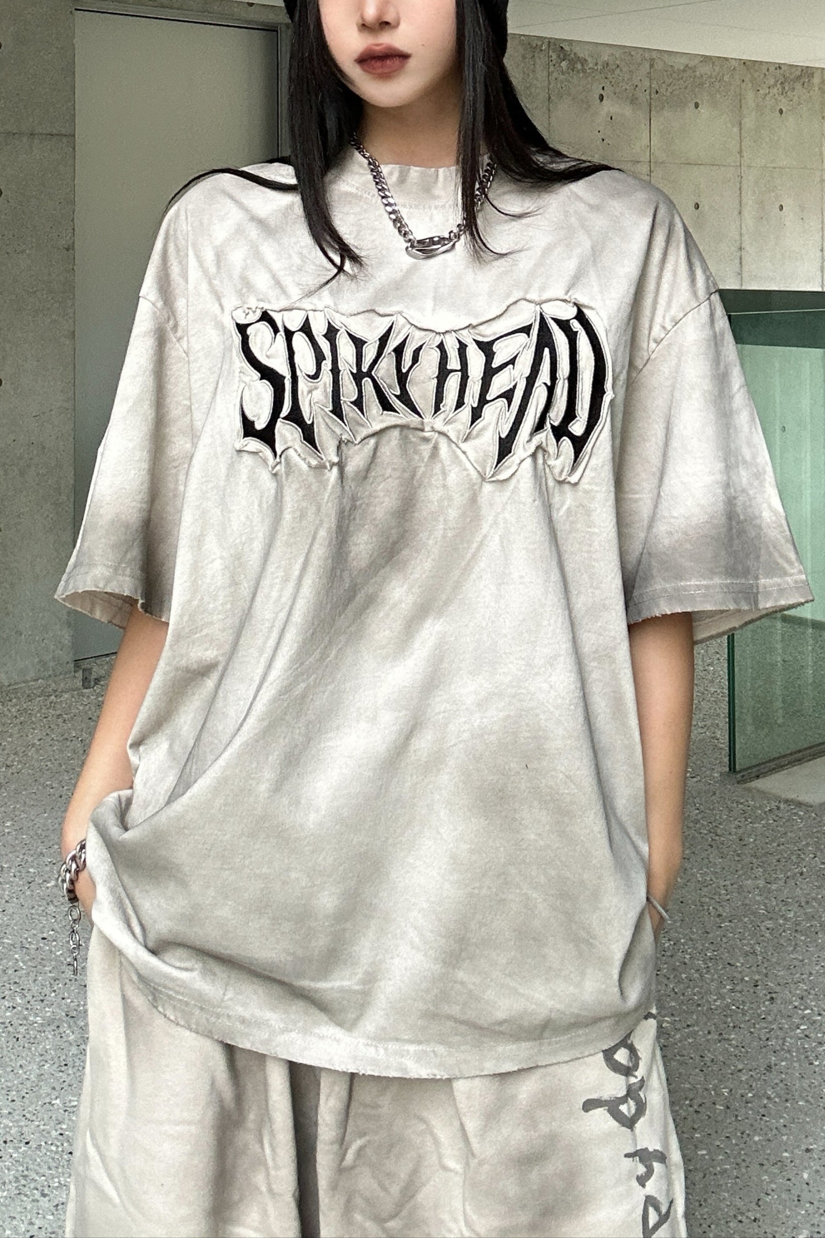 ドルマンレタリングTシャツ KSG20787