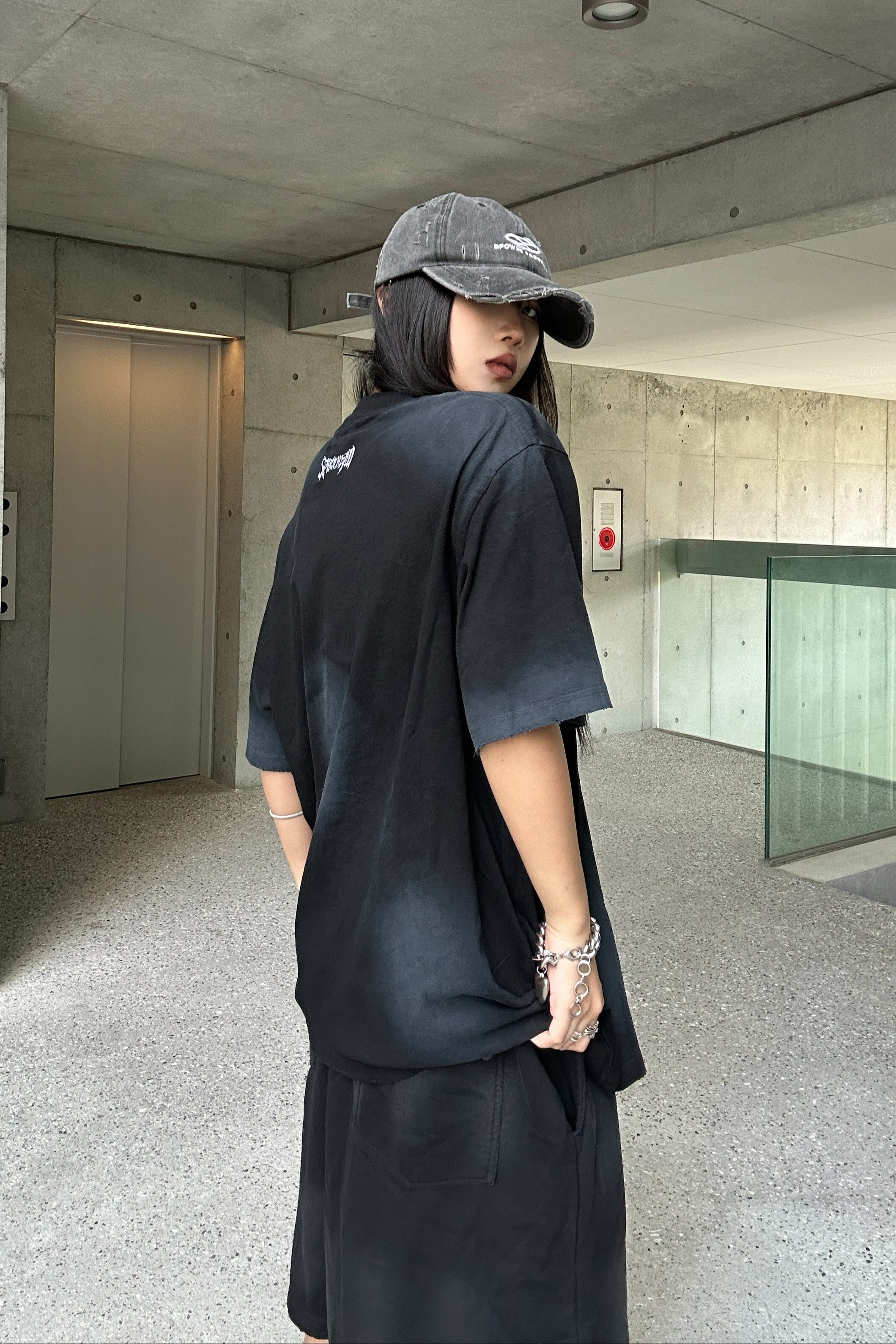 ドルマンレタリングTシャツ KSG20787