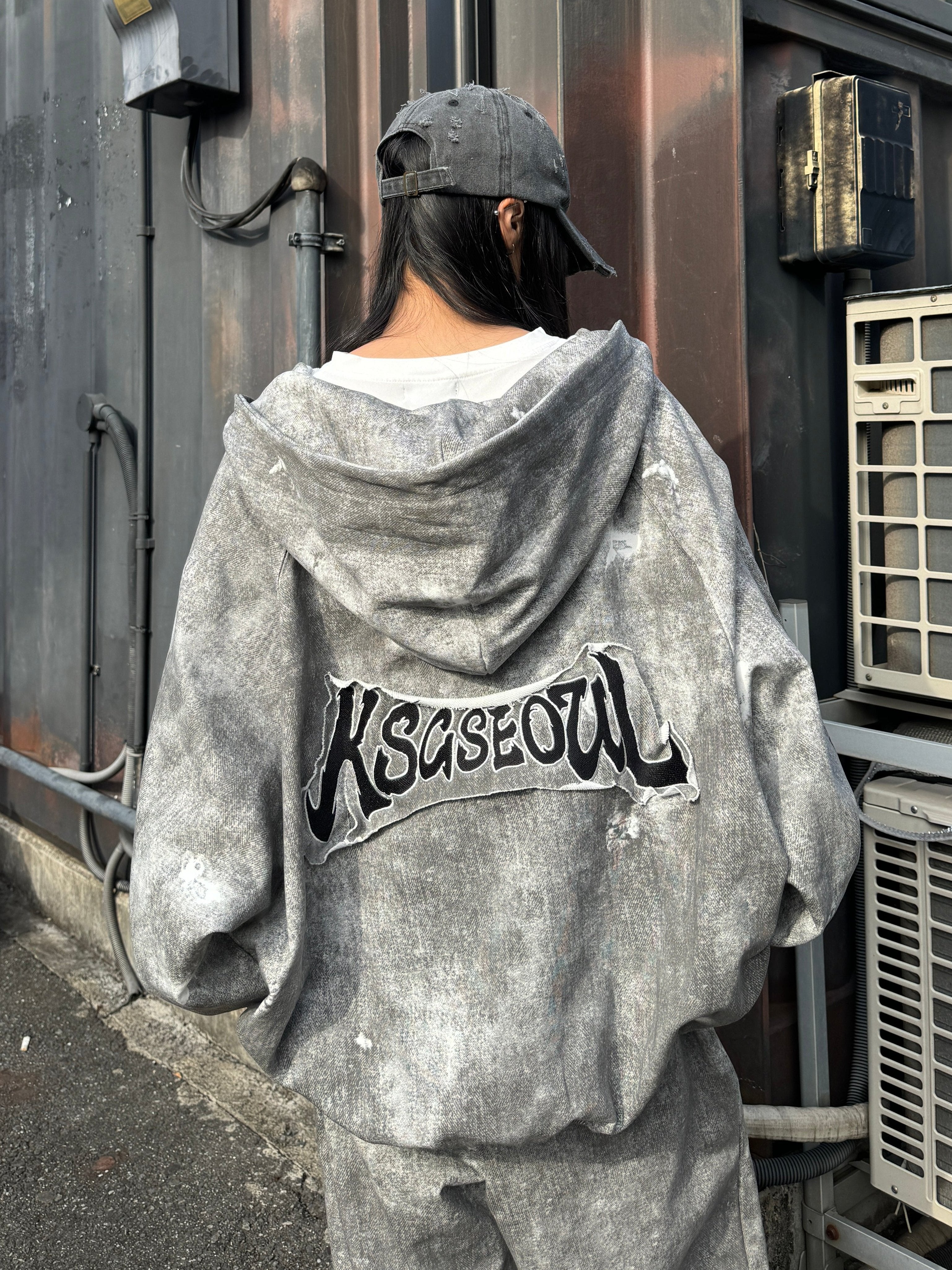 ドルマンロゴジップフーディーKSG20770