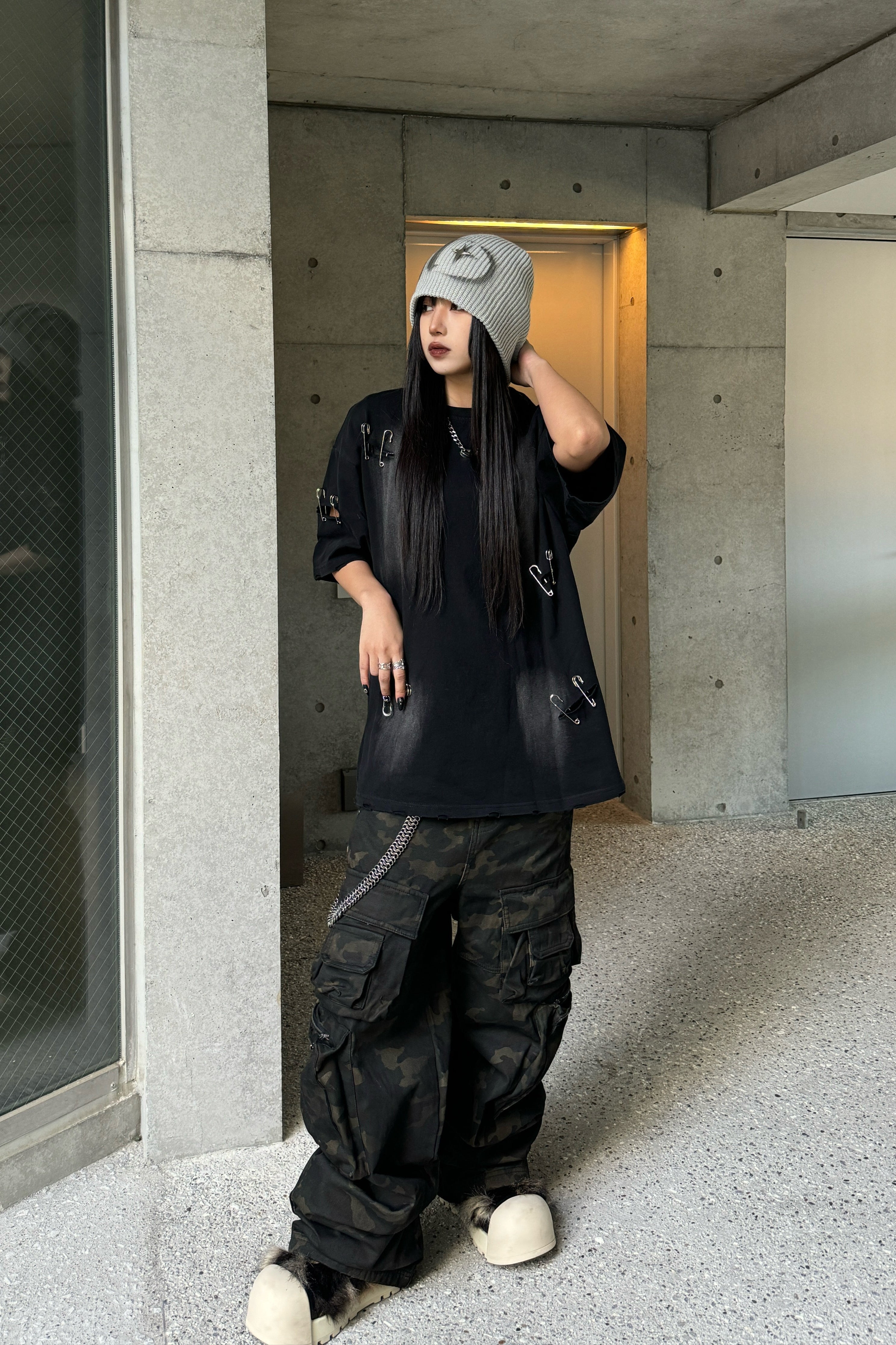 カモフラージュカーゴパンツ KSG19280