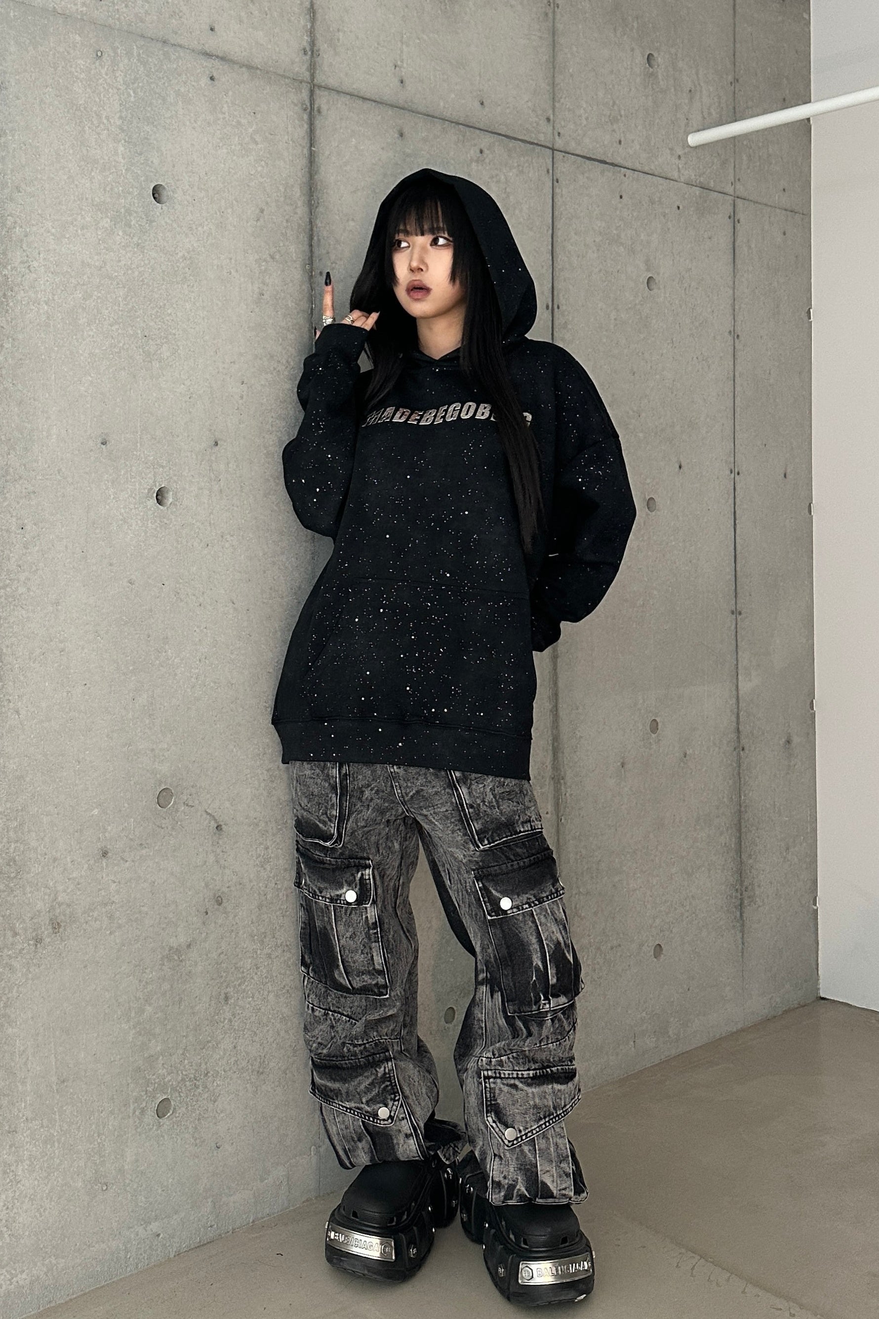 ウォッシュストリートカーゴデニム KSG19251