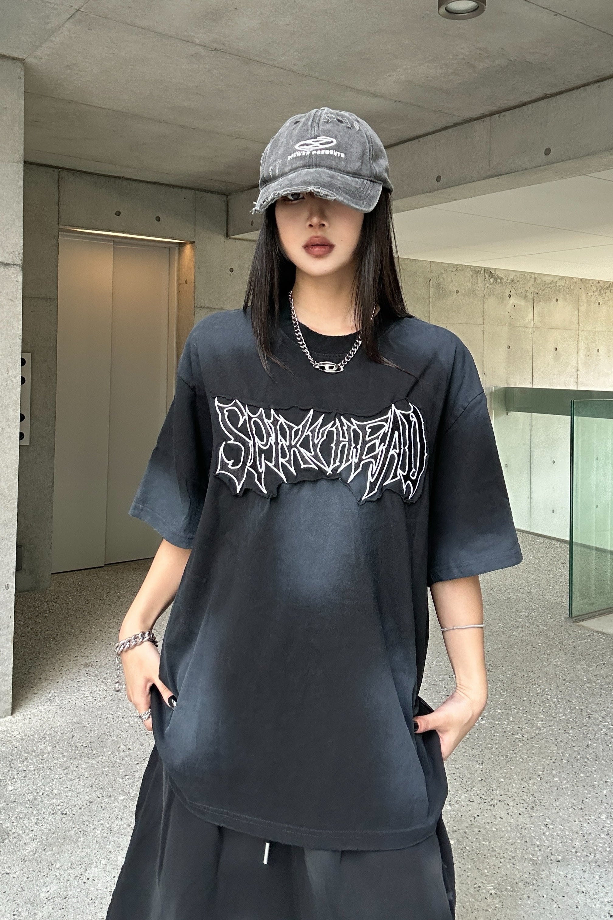 ドルマンレタリングTシャツ KSG20787