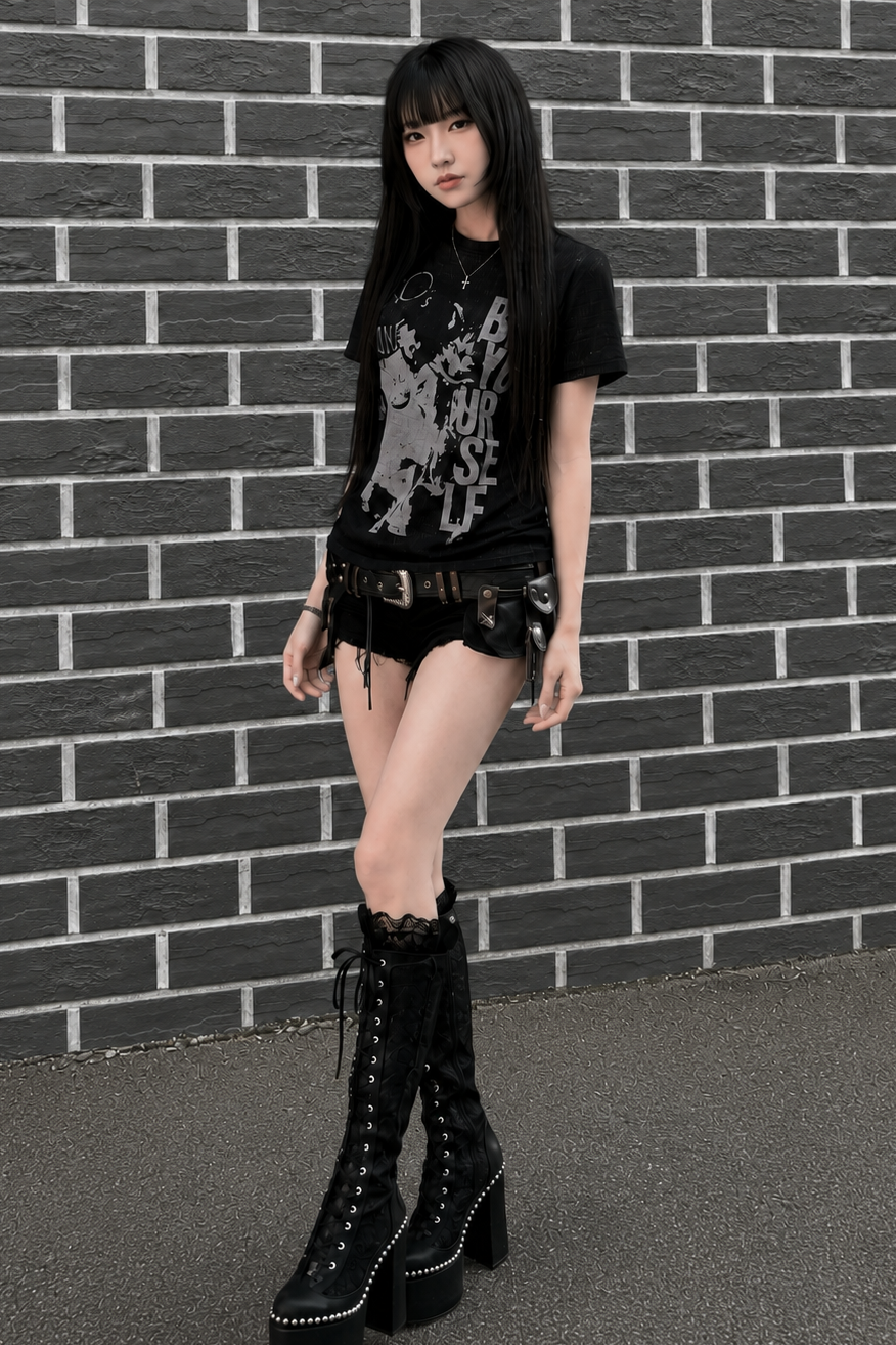 シースルーキャットTシャツ KSG21341