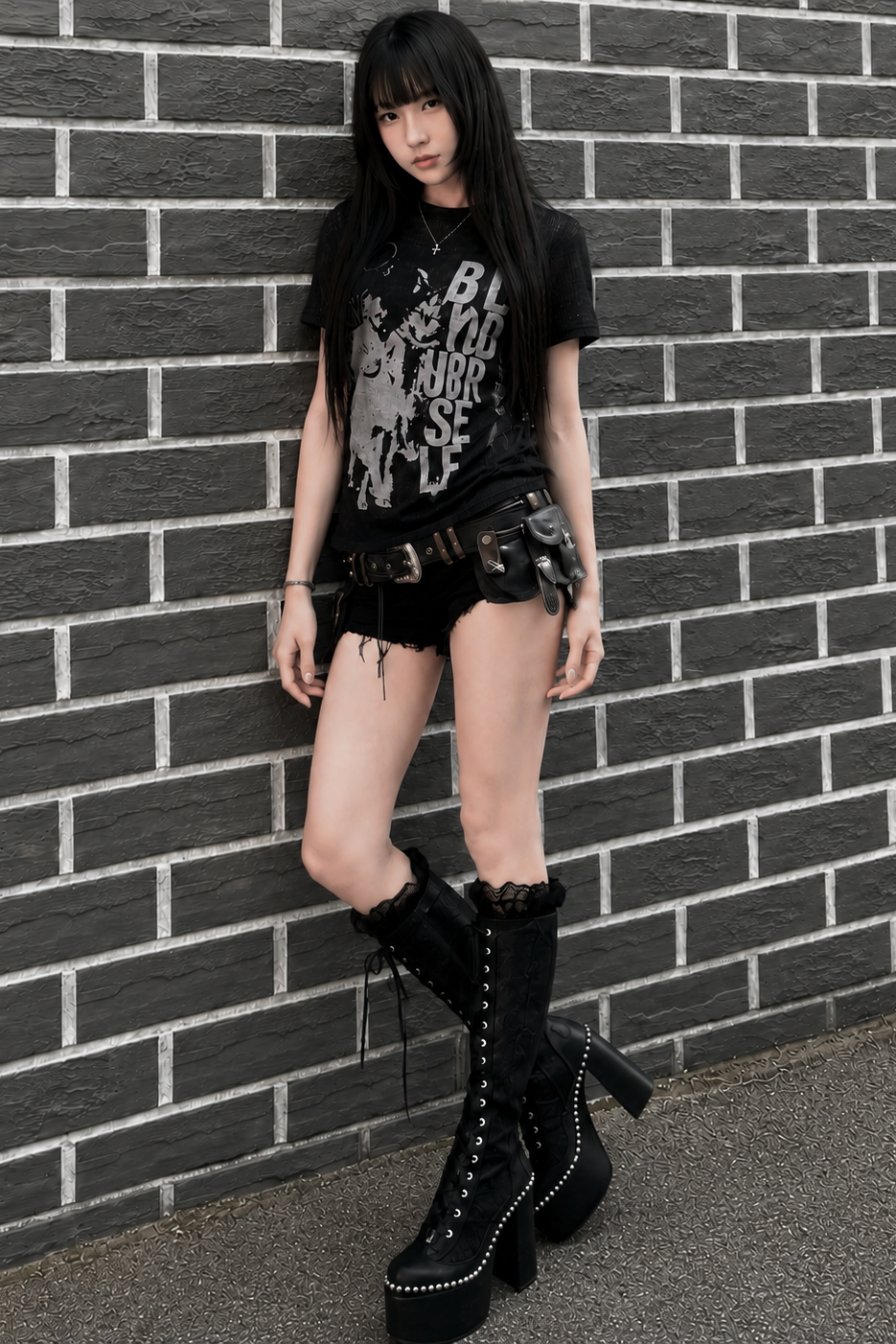 シースルーキャットTシャツ KSG21341