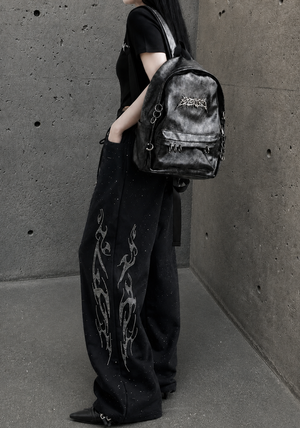 ring chain tribal backpack KSG40130