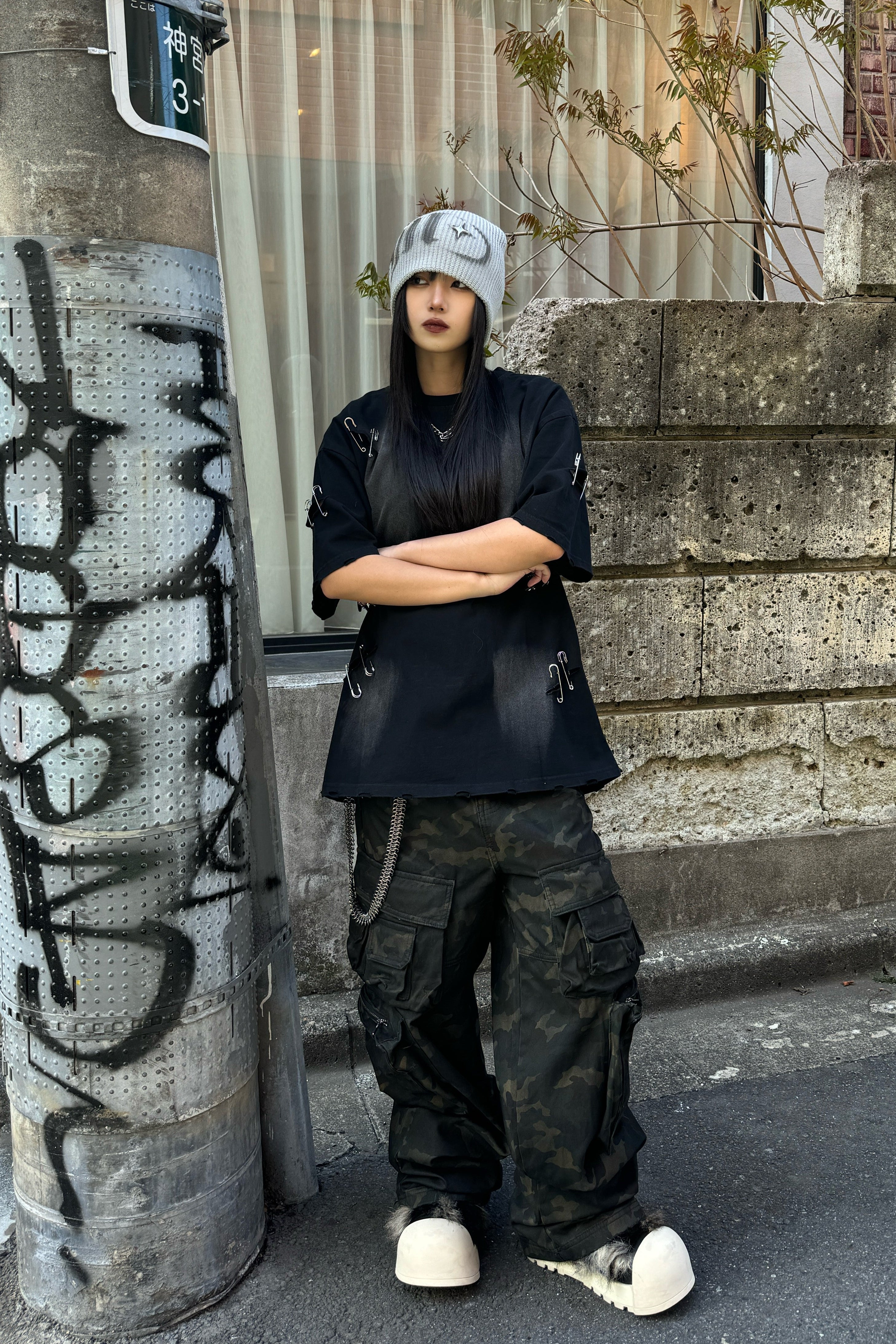 カモフラージュカーゴパンツ KSG19280