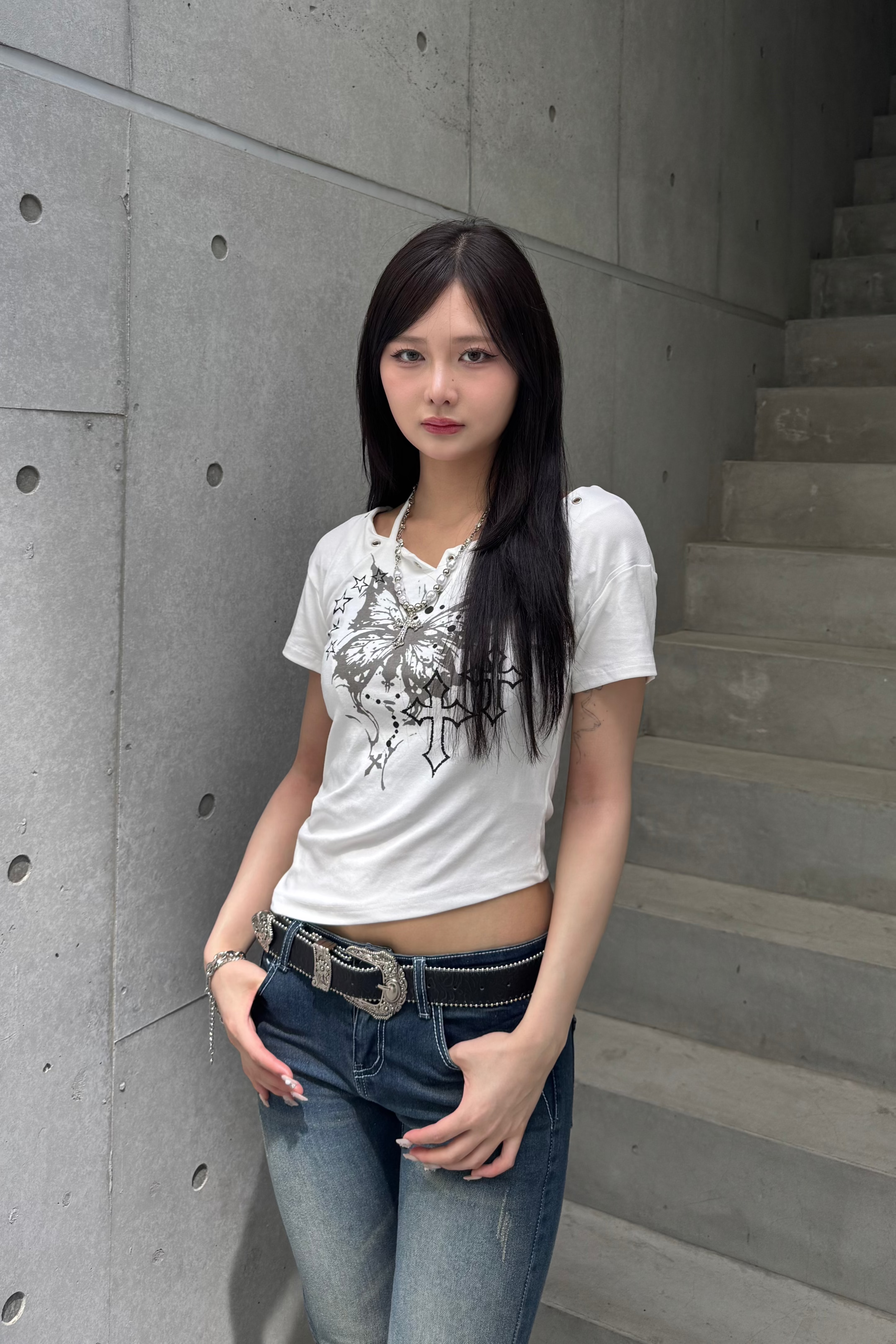 crush butterfly cut sew KSG20858