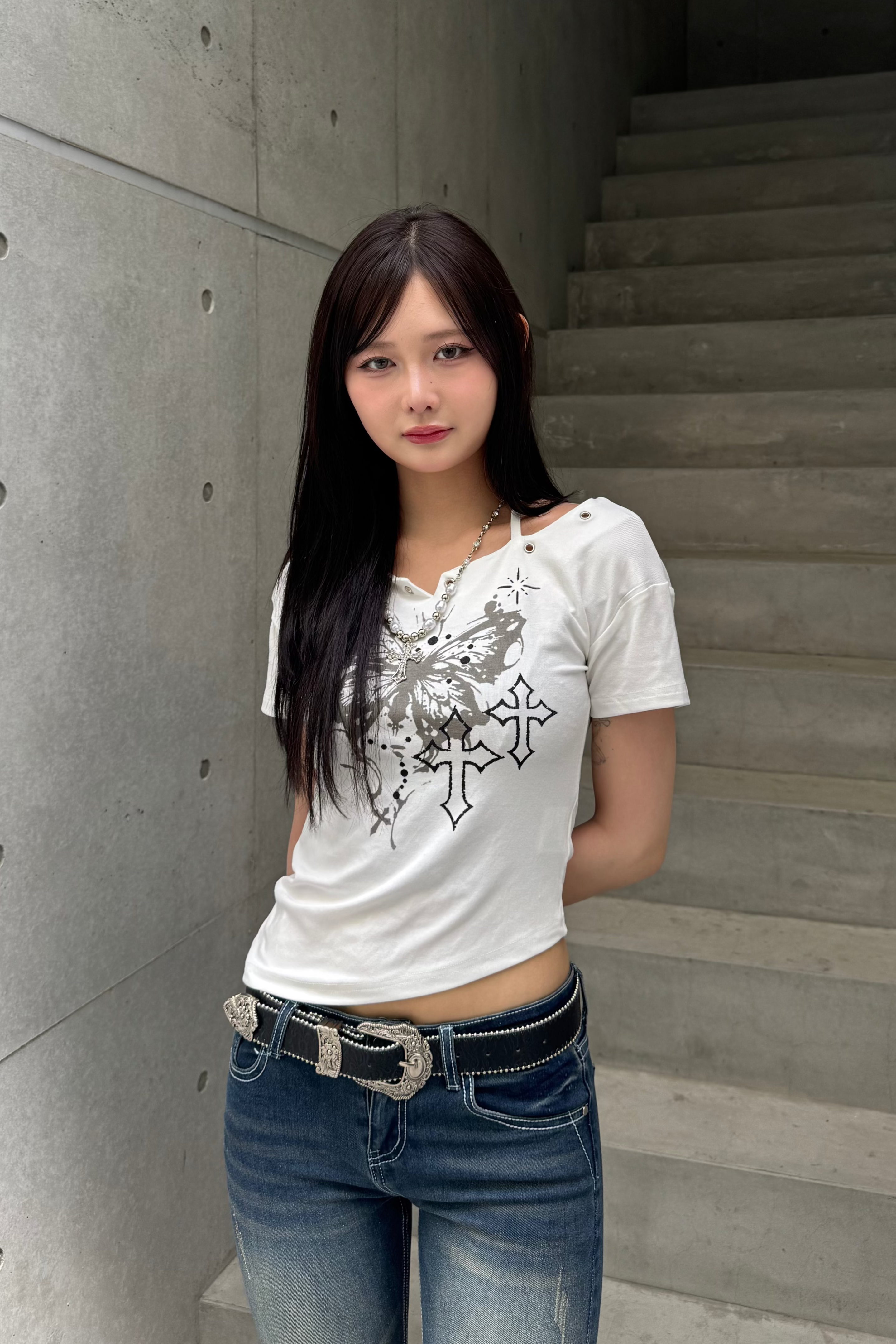crush butterfly cut sew KSG20858