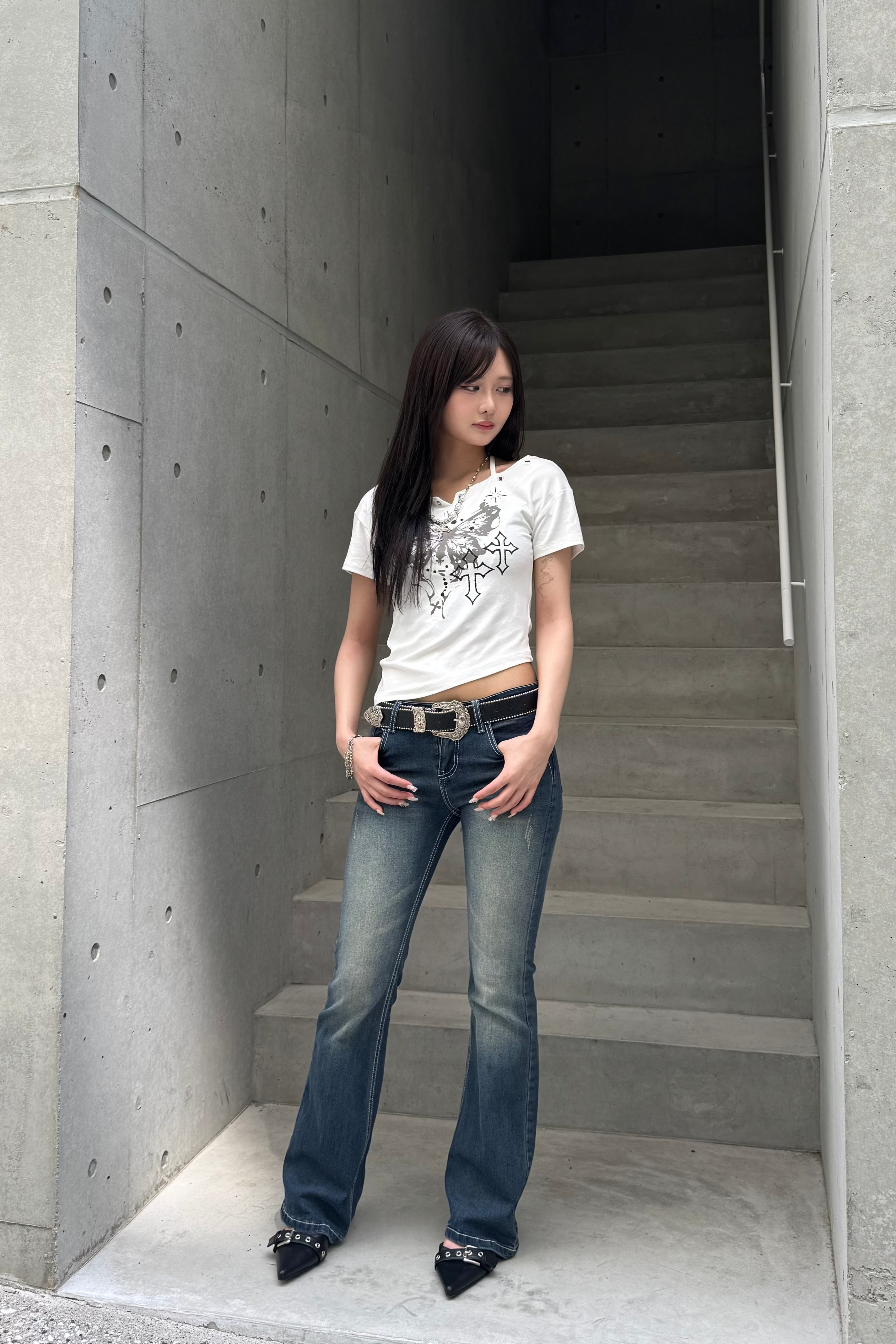 crush butterfly cut sew KSG20858
