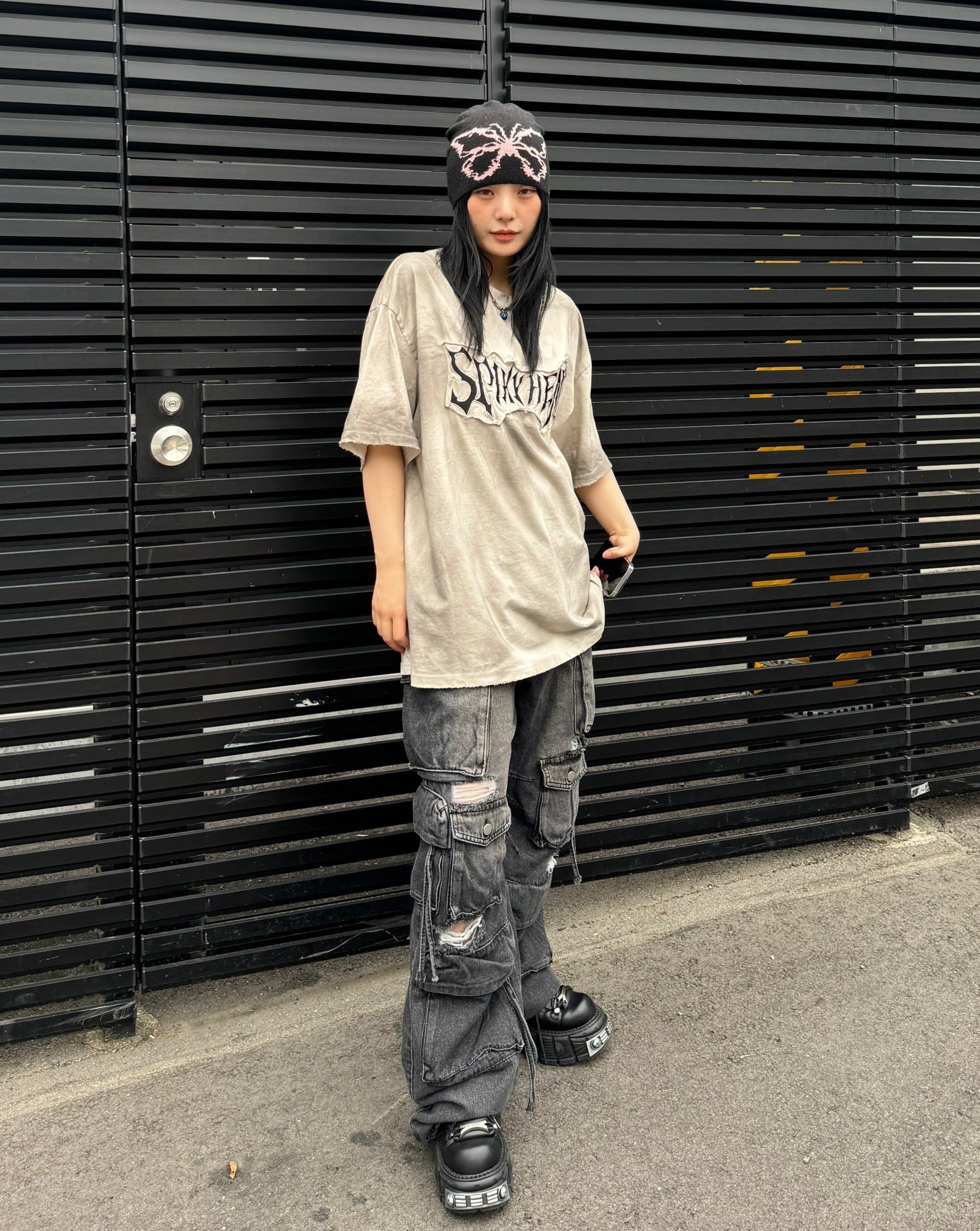 ドルマンレタリングTシャツ KSG20787