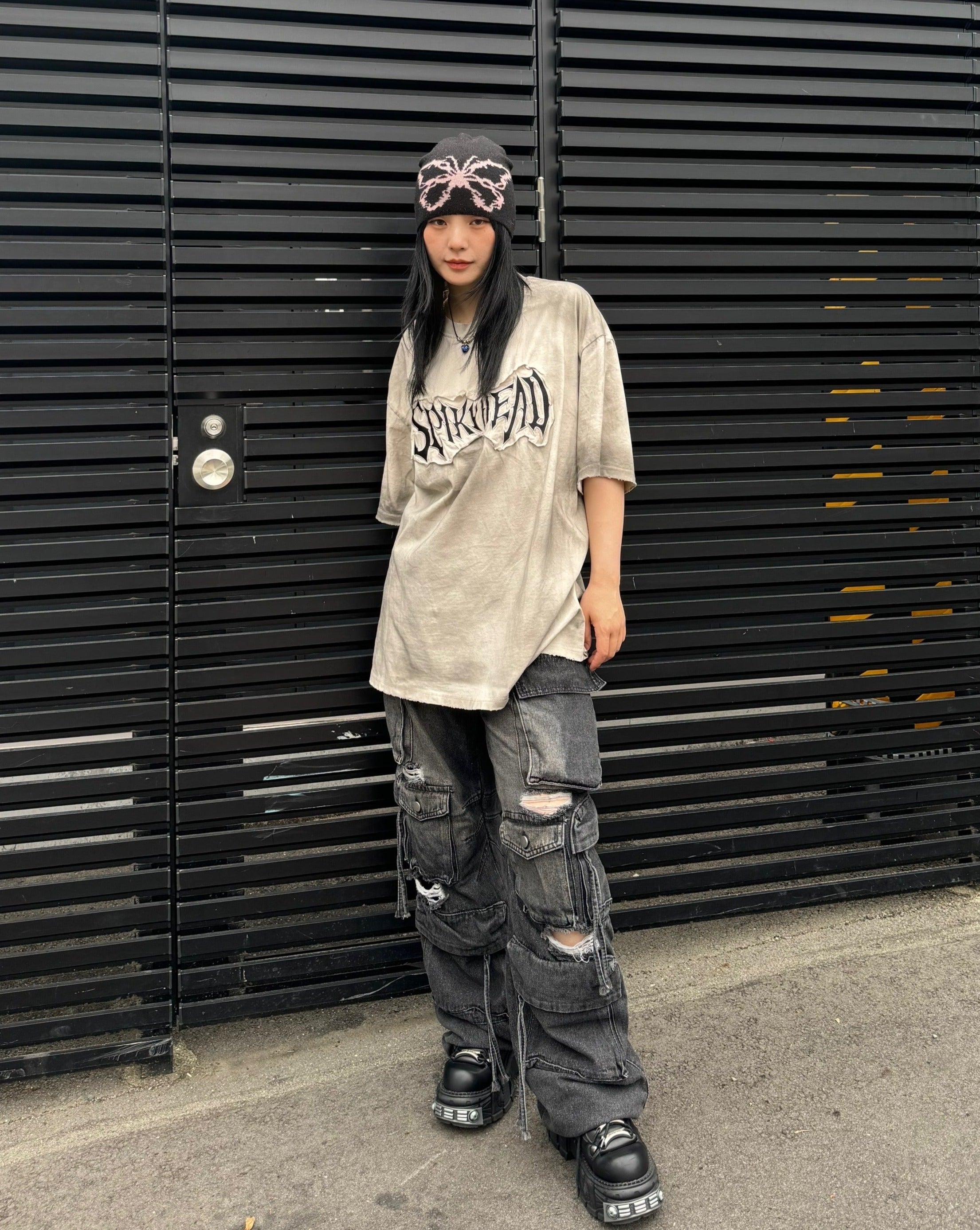 ドルマンレタリングTシャツ KSG20787