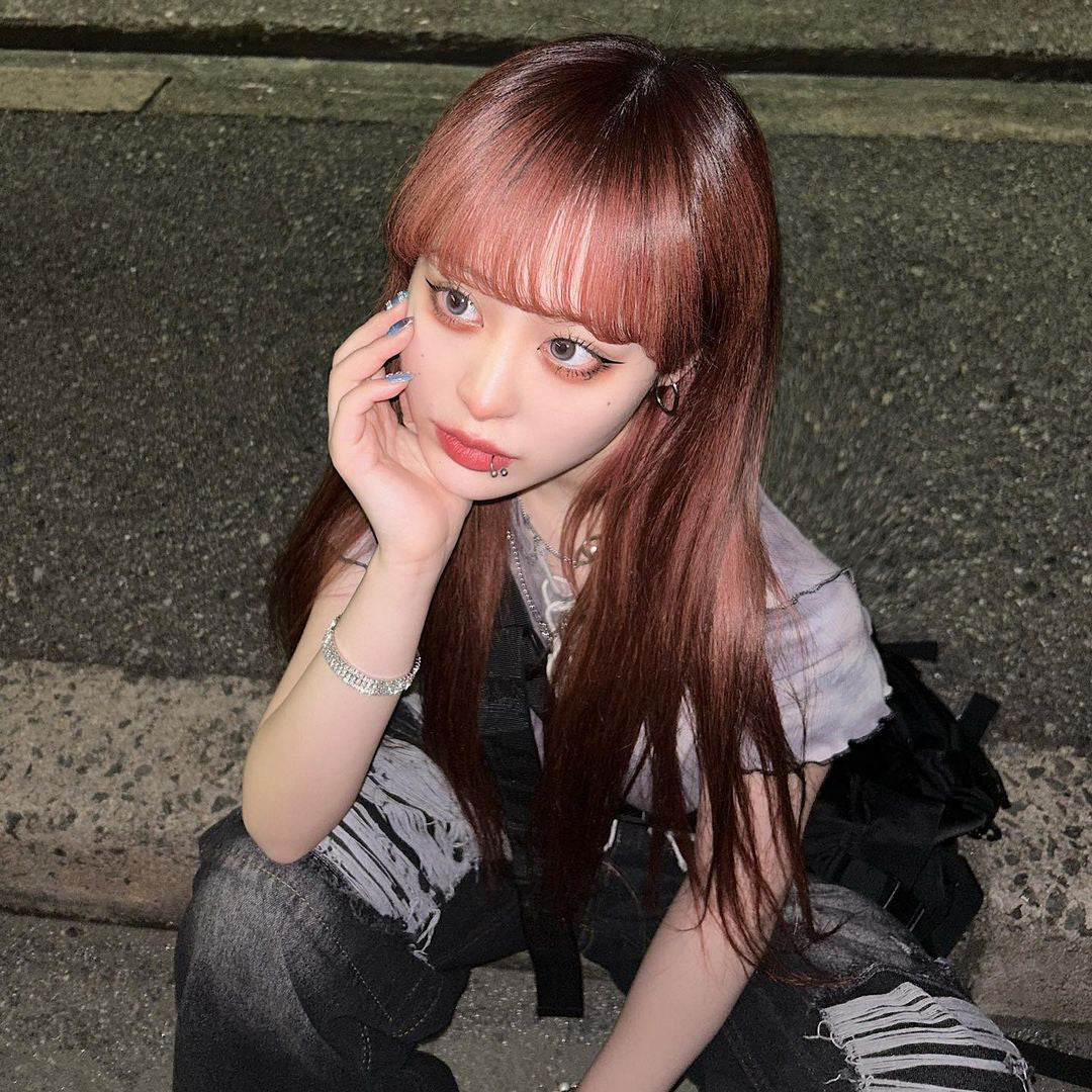 ダメージバギーデニムパンツ KSG17601