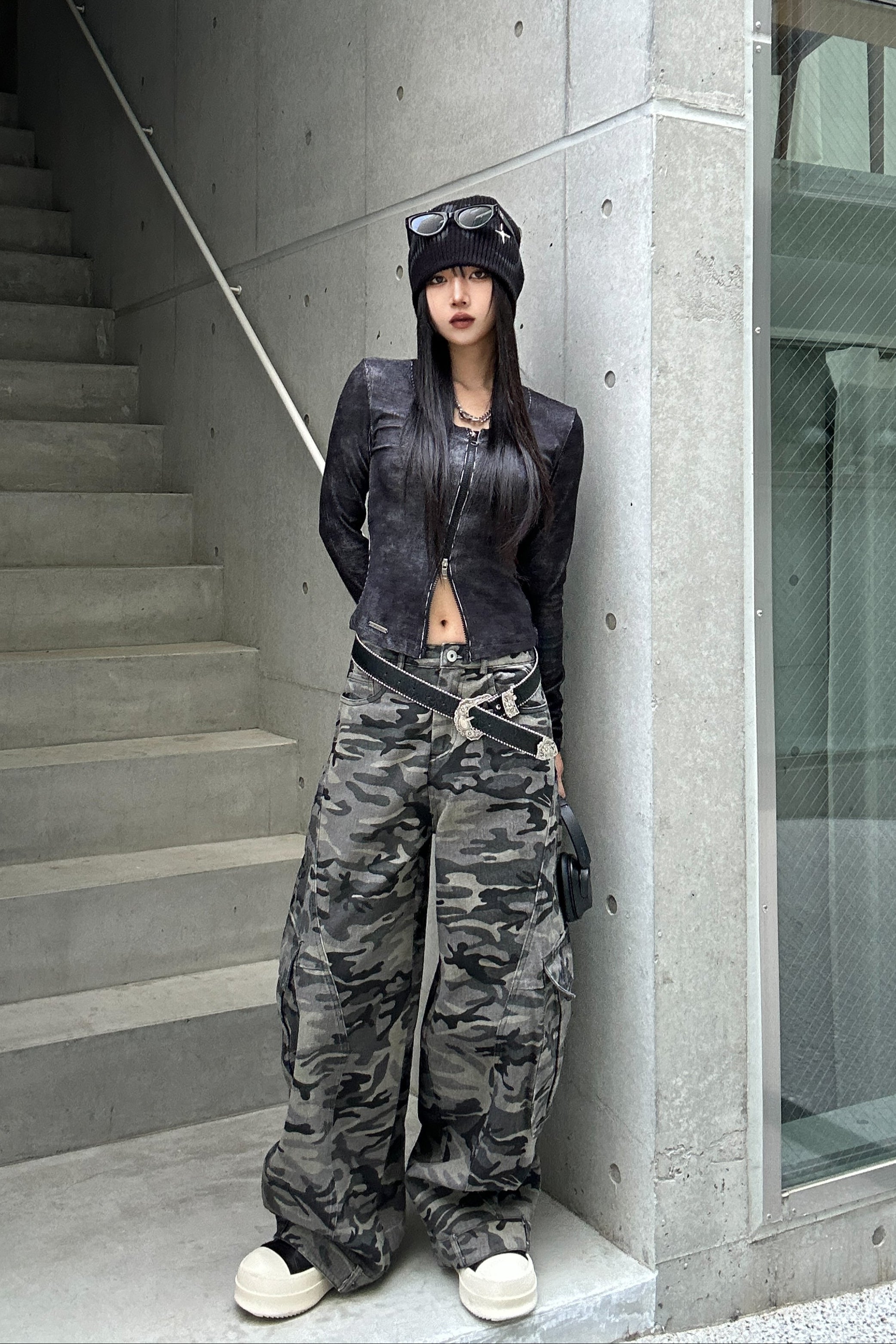 バルーンカモフラージュデニム KSG19278