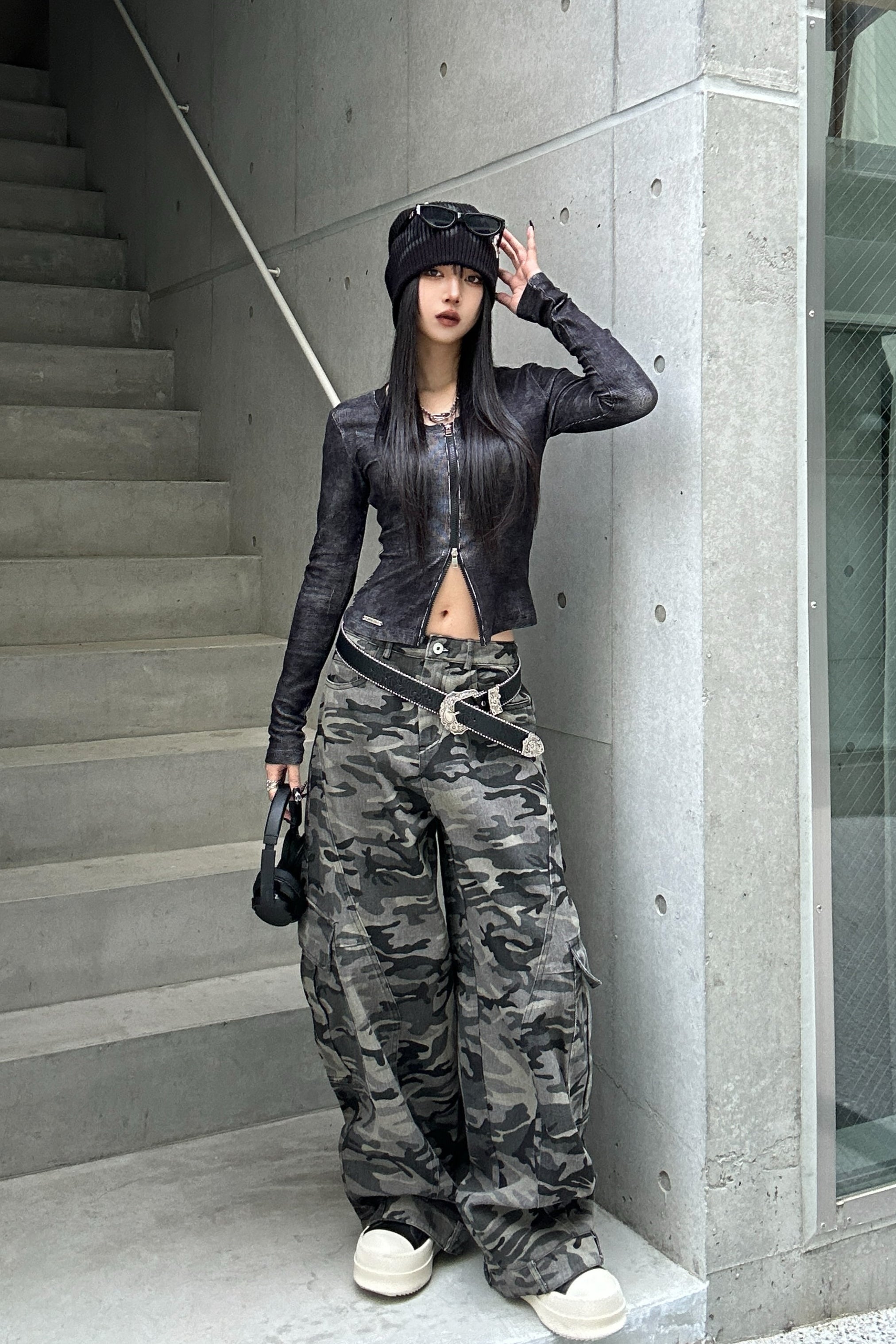 バルーンカモフラージュデニム KSG19278