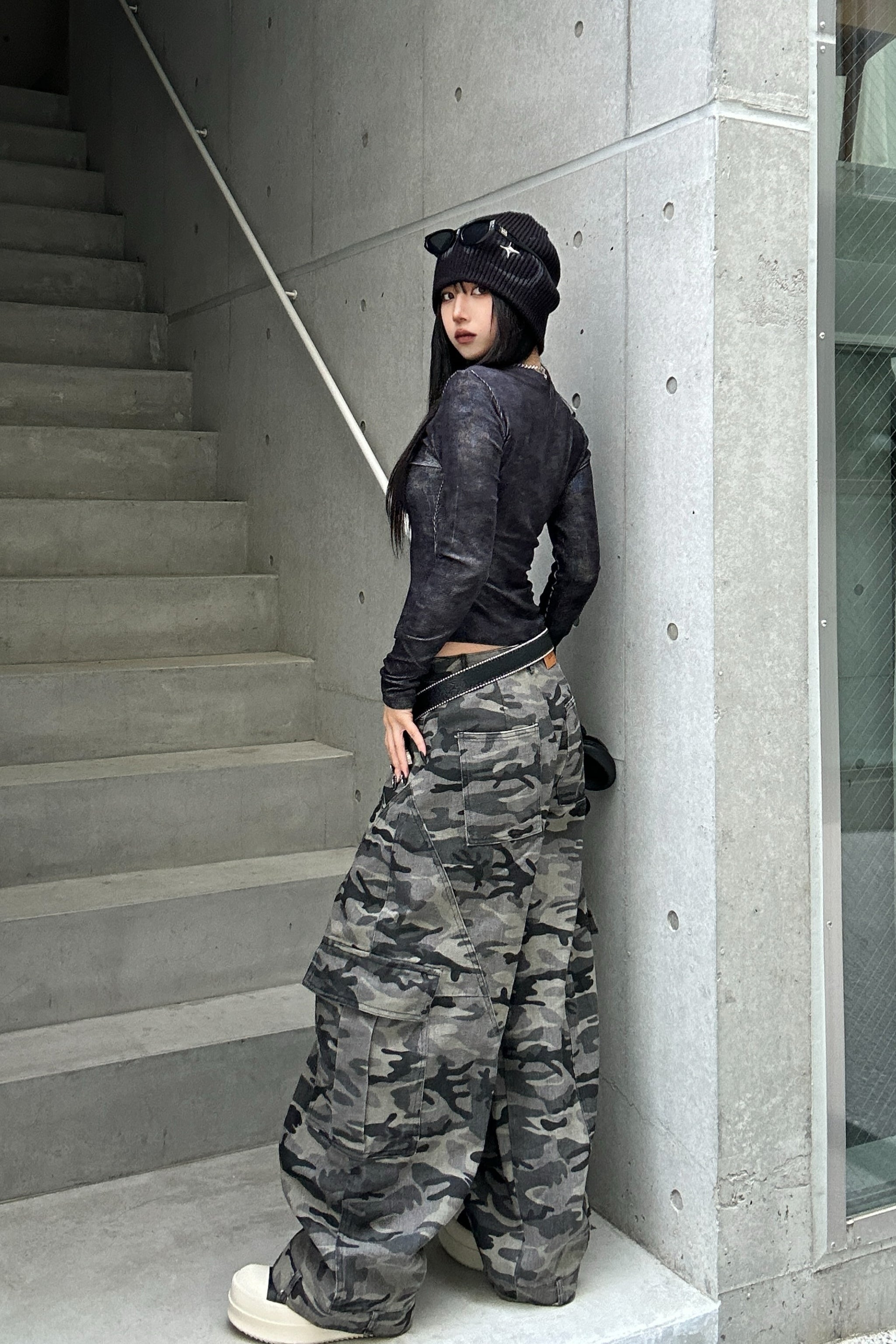 バルーンカモフラージュデニム KSG19278