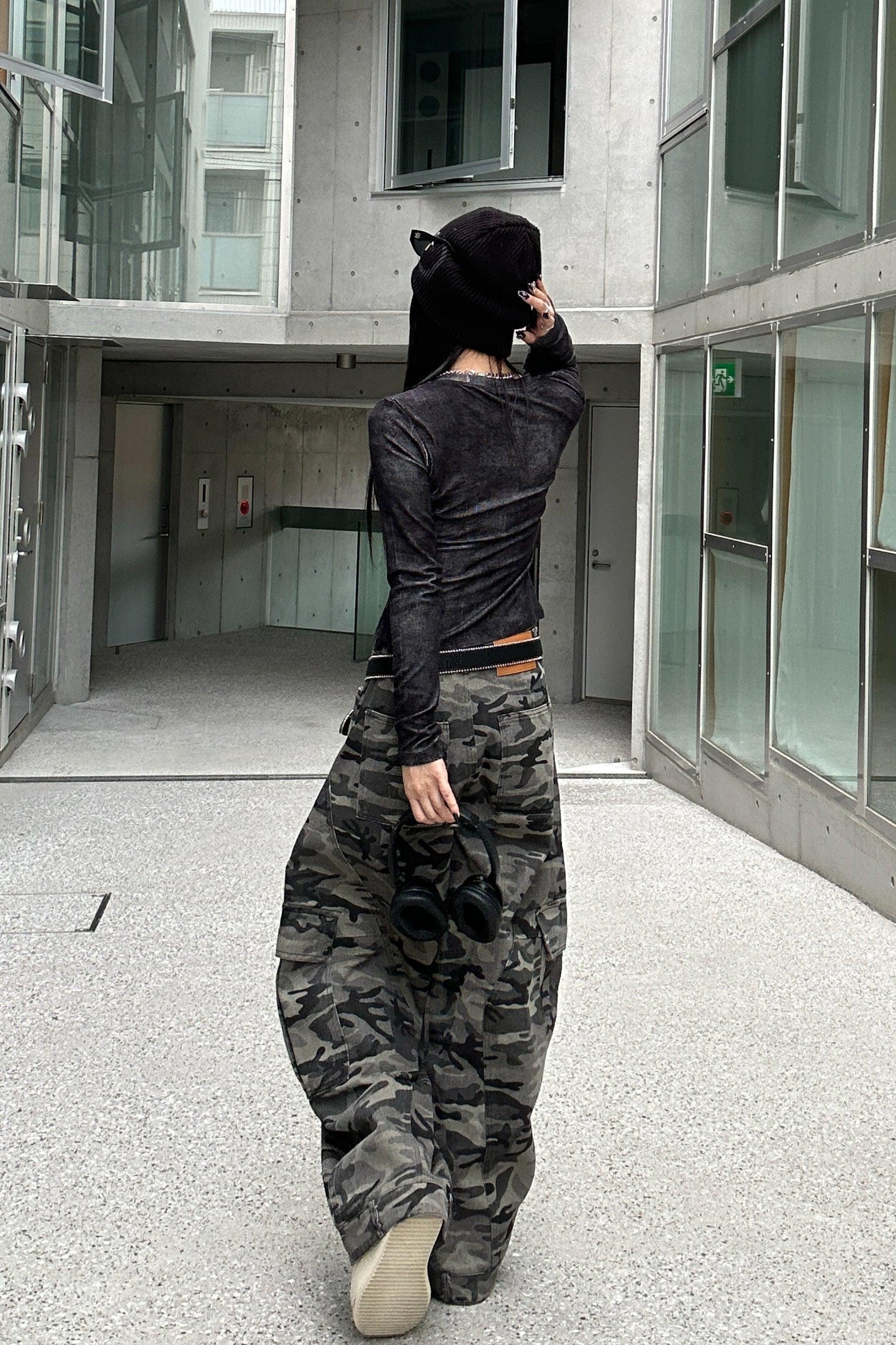 バルーンカモフラージュデニム KSG19278