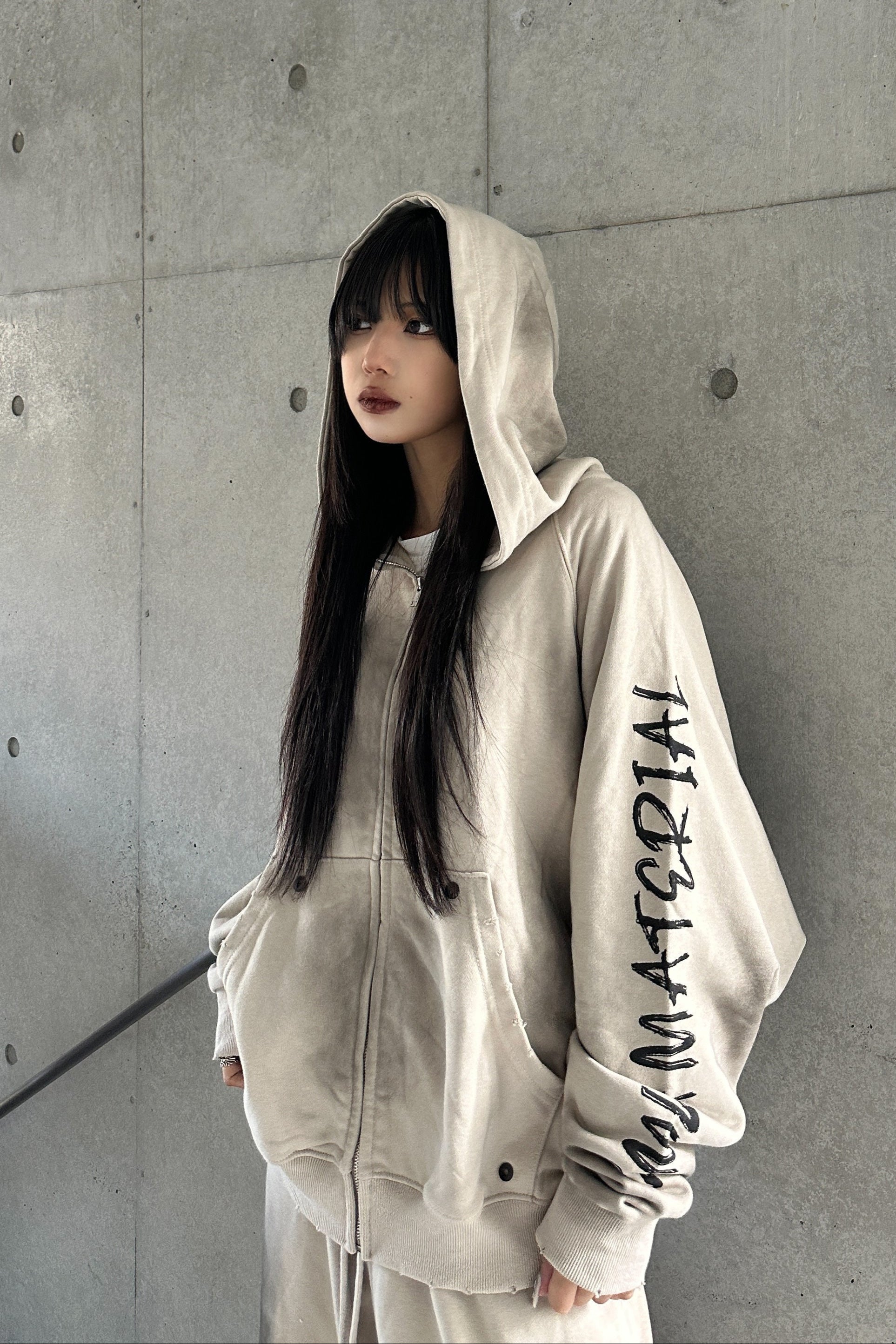 ドルマンジップフーディー KSG20618