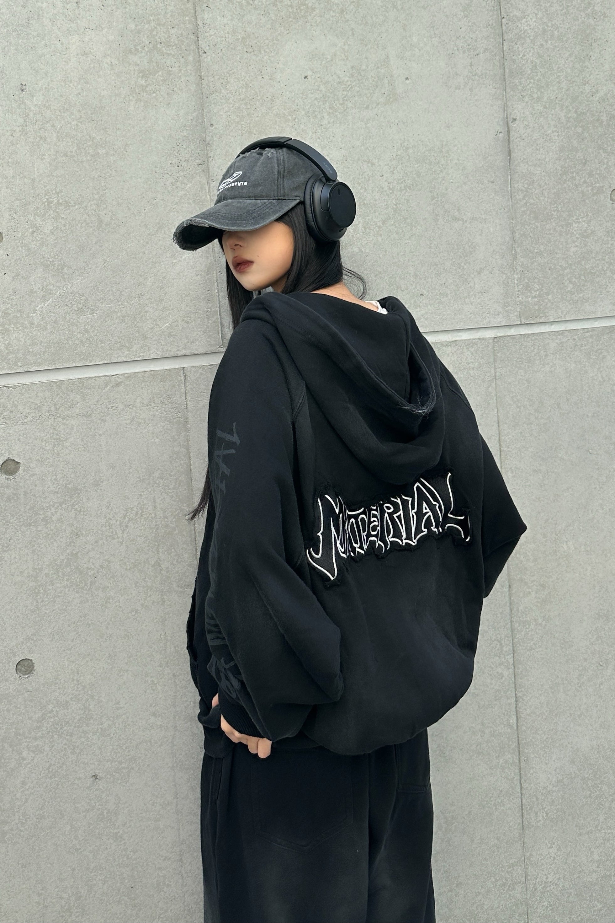 ドルマンジップフーディー KSG20618