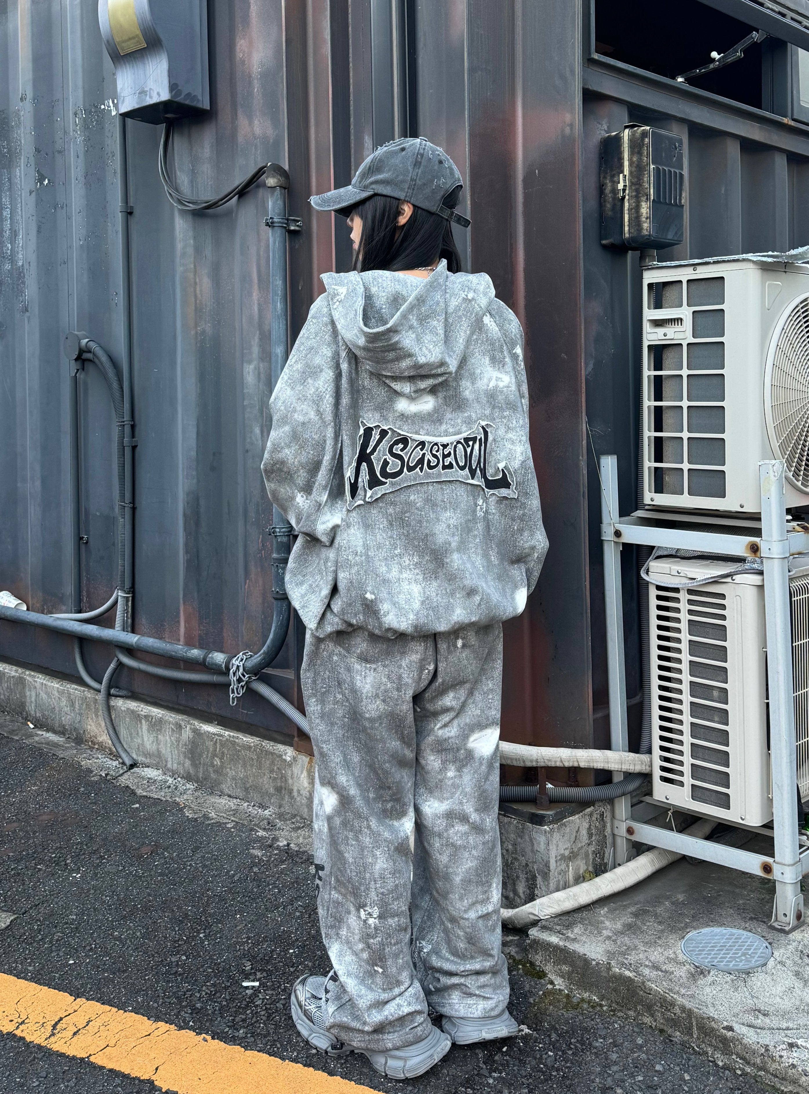 ドルマンロゴジップフーディーKSG20770