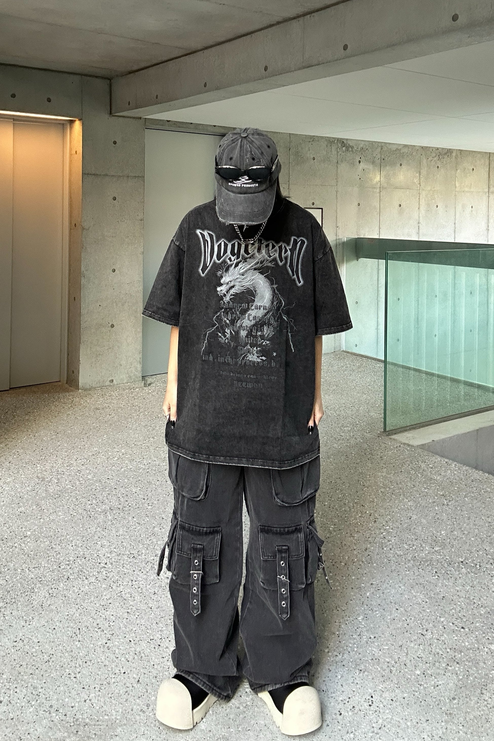 ベルトデザインカーゴパンツ KSG19227