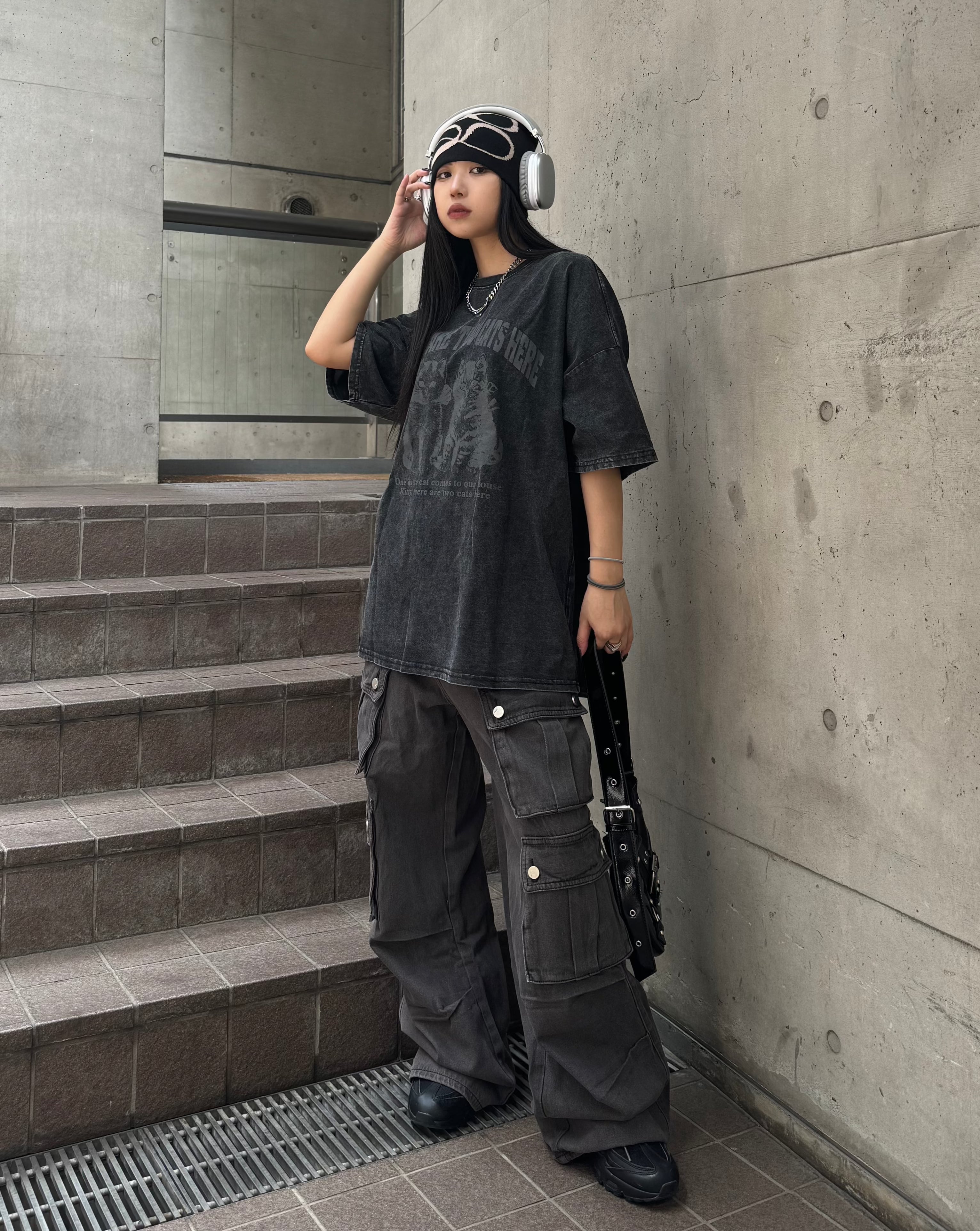 ヴィンテージキャットTシャツ KSG21241