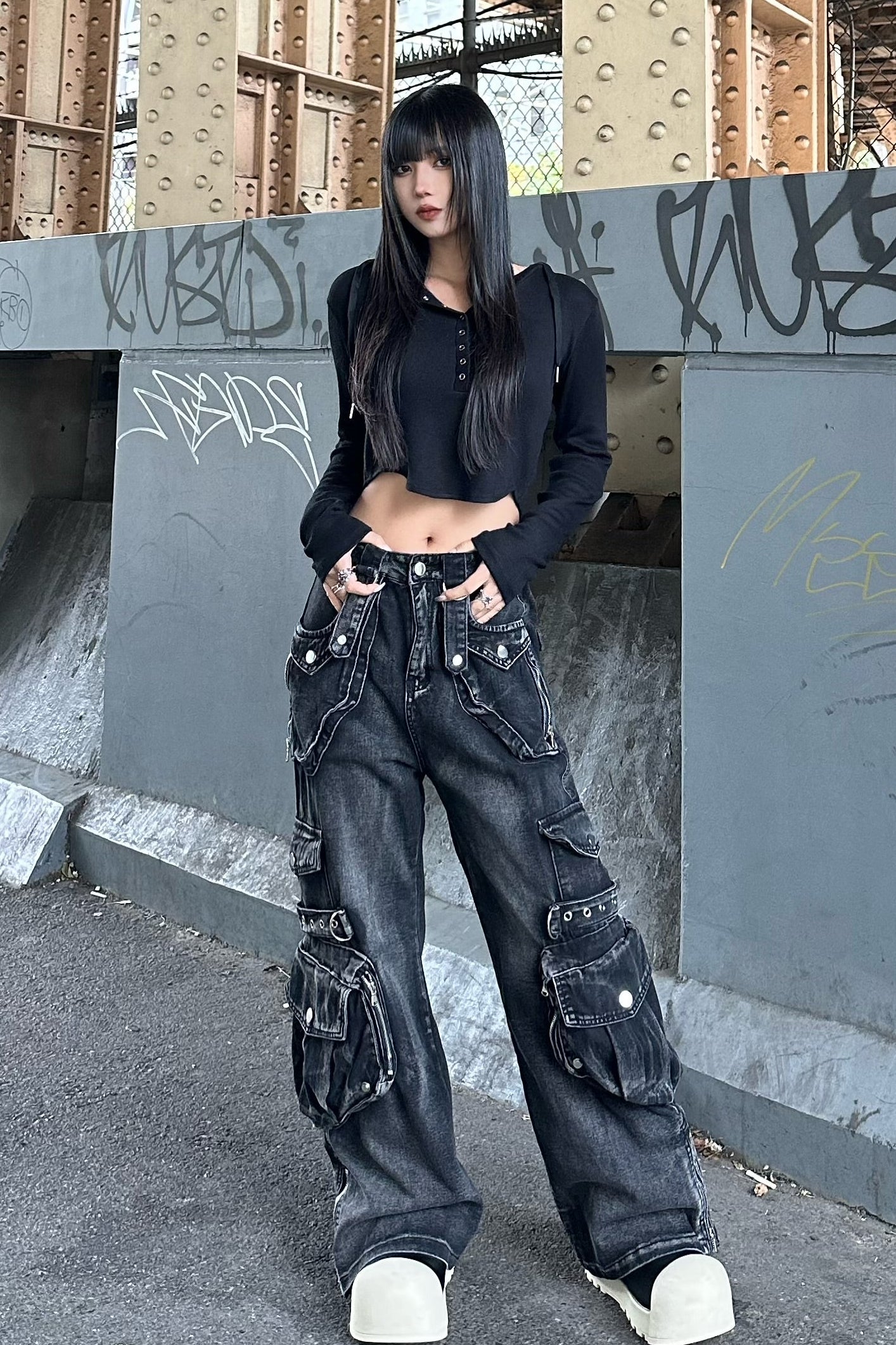 バッククロスフーディートップス KSG21177