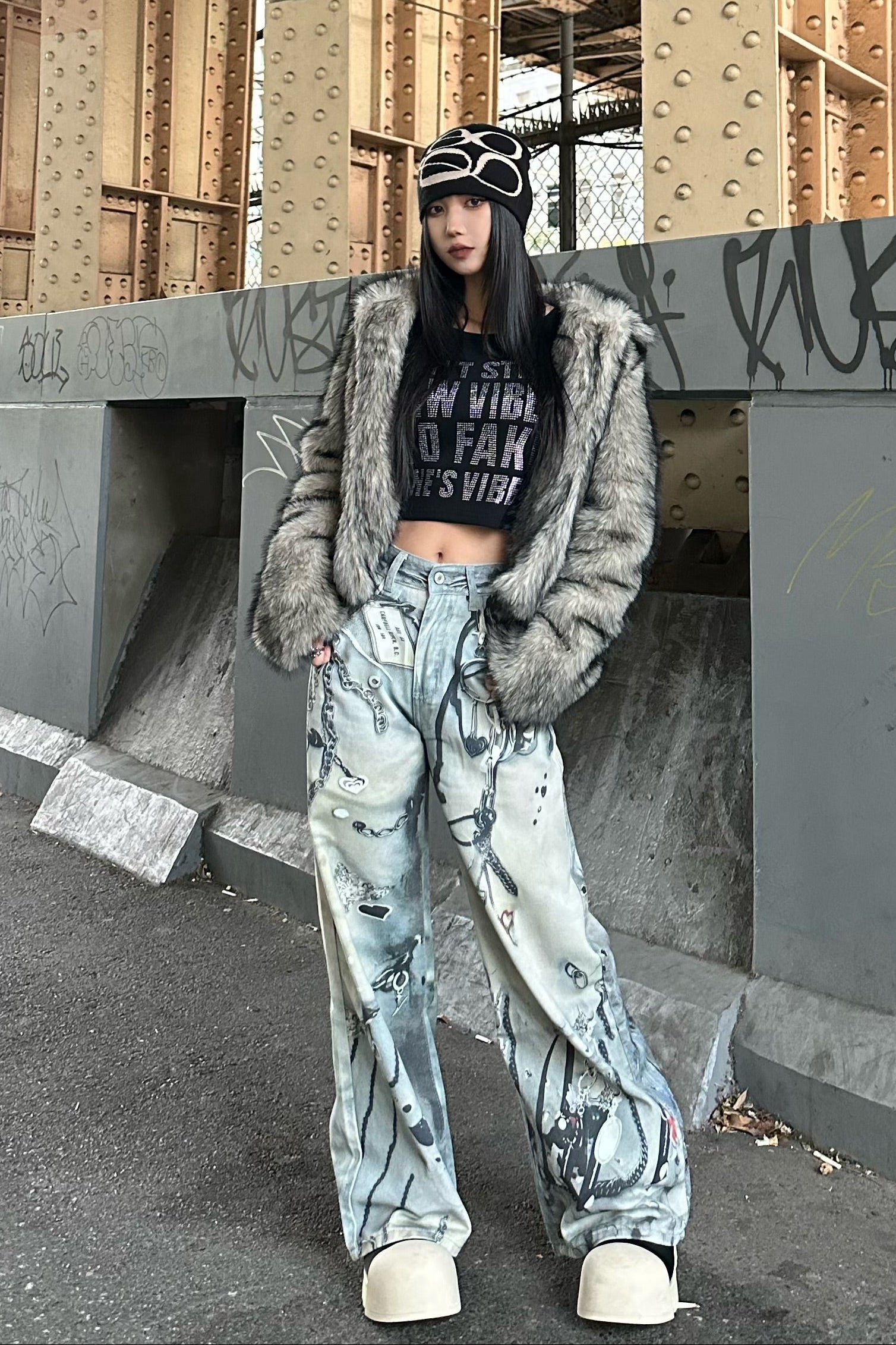 レタリングクロップドトップス KSG21178