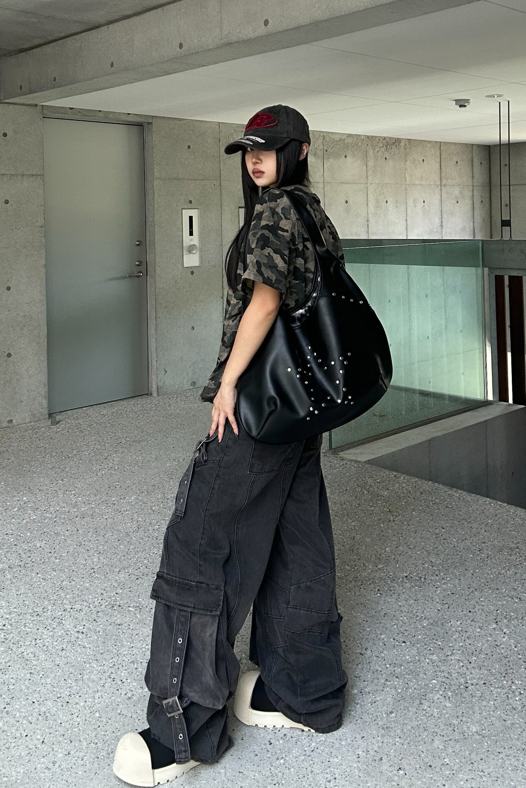 カモフラージュスタッズTシャツ KSG20839