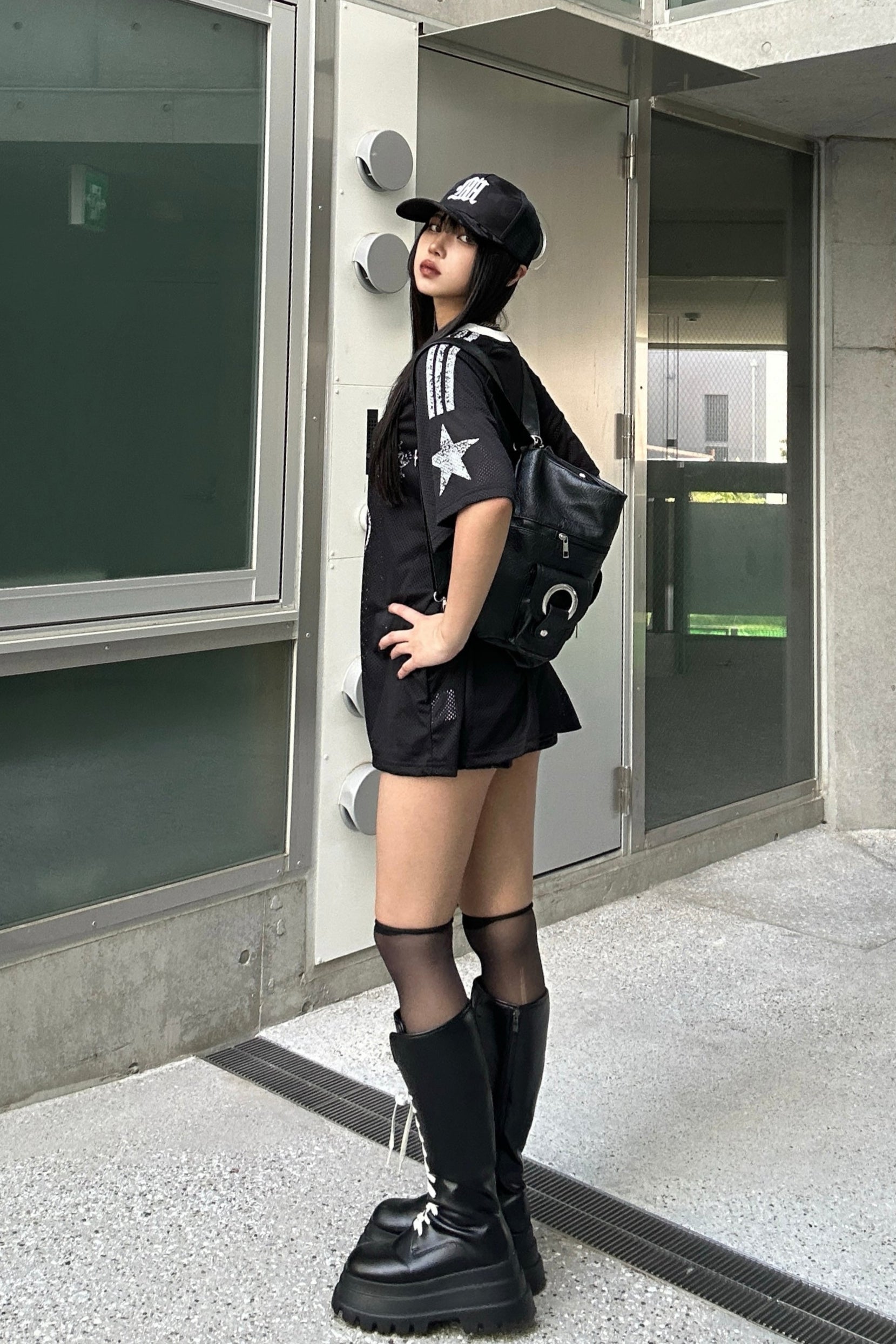ヴィンテージプリントメッシュTシャツ KSG20842