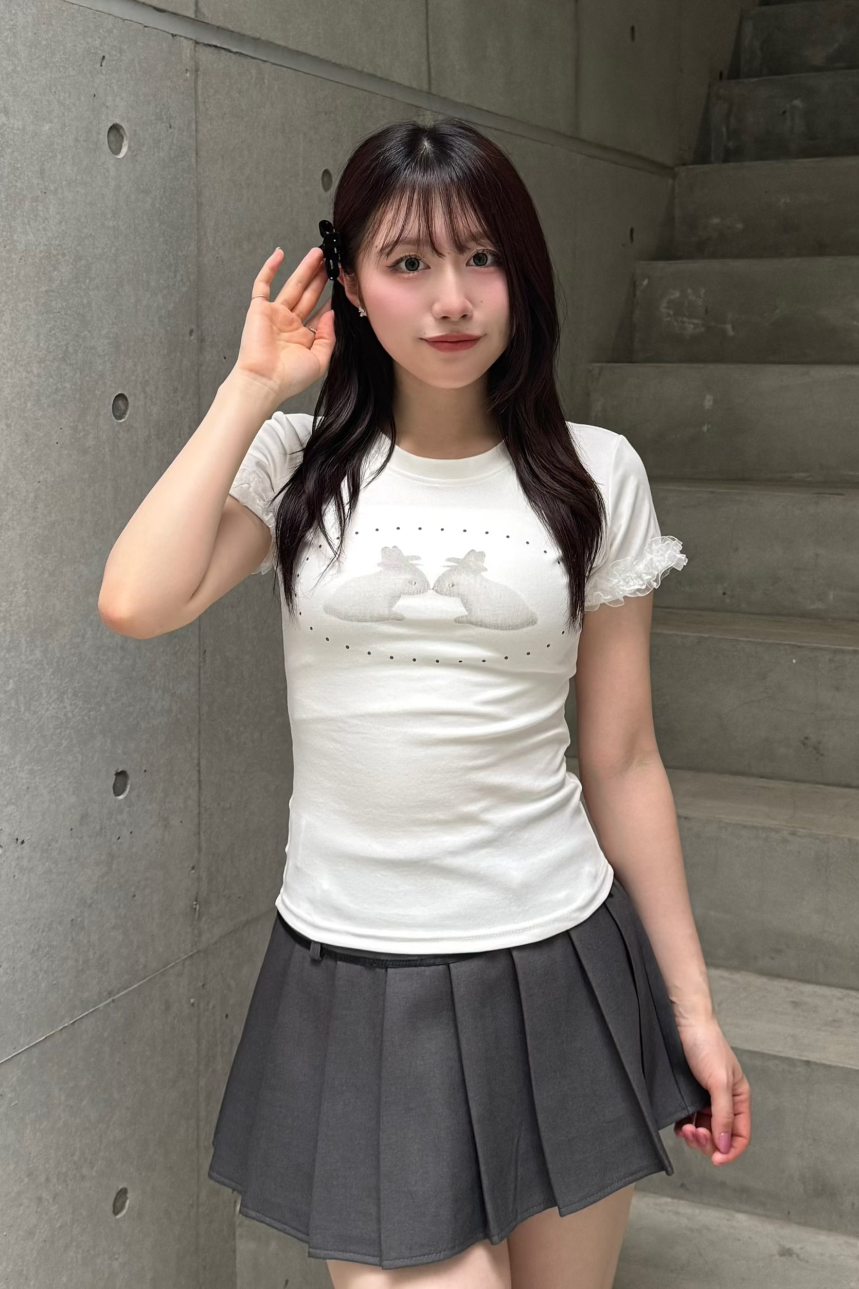 ラビットフリルTシャツ KSG20849