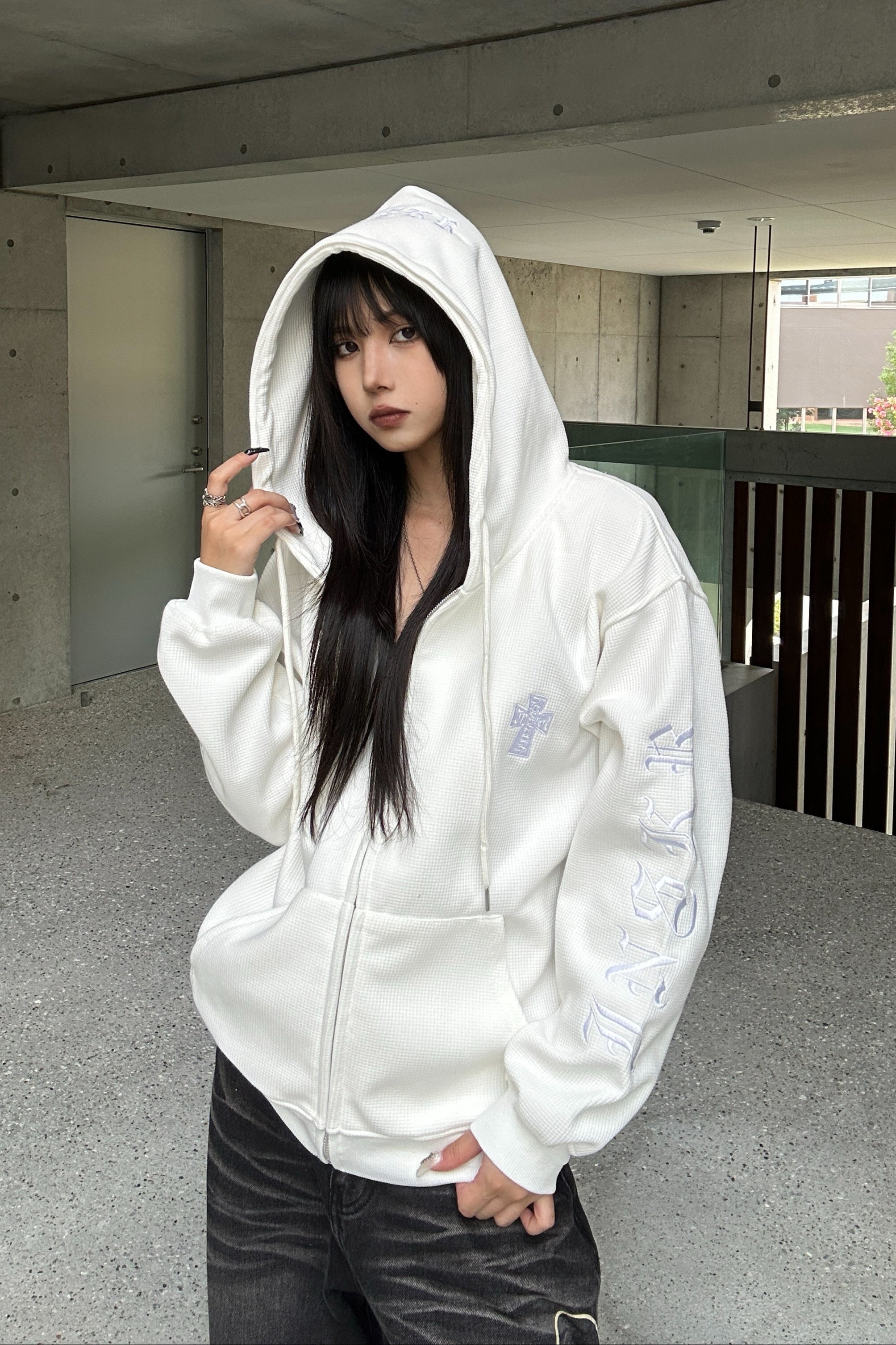 Thermal Sacred Zip Parker  KSG21044