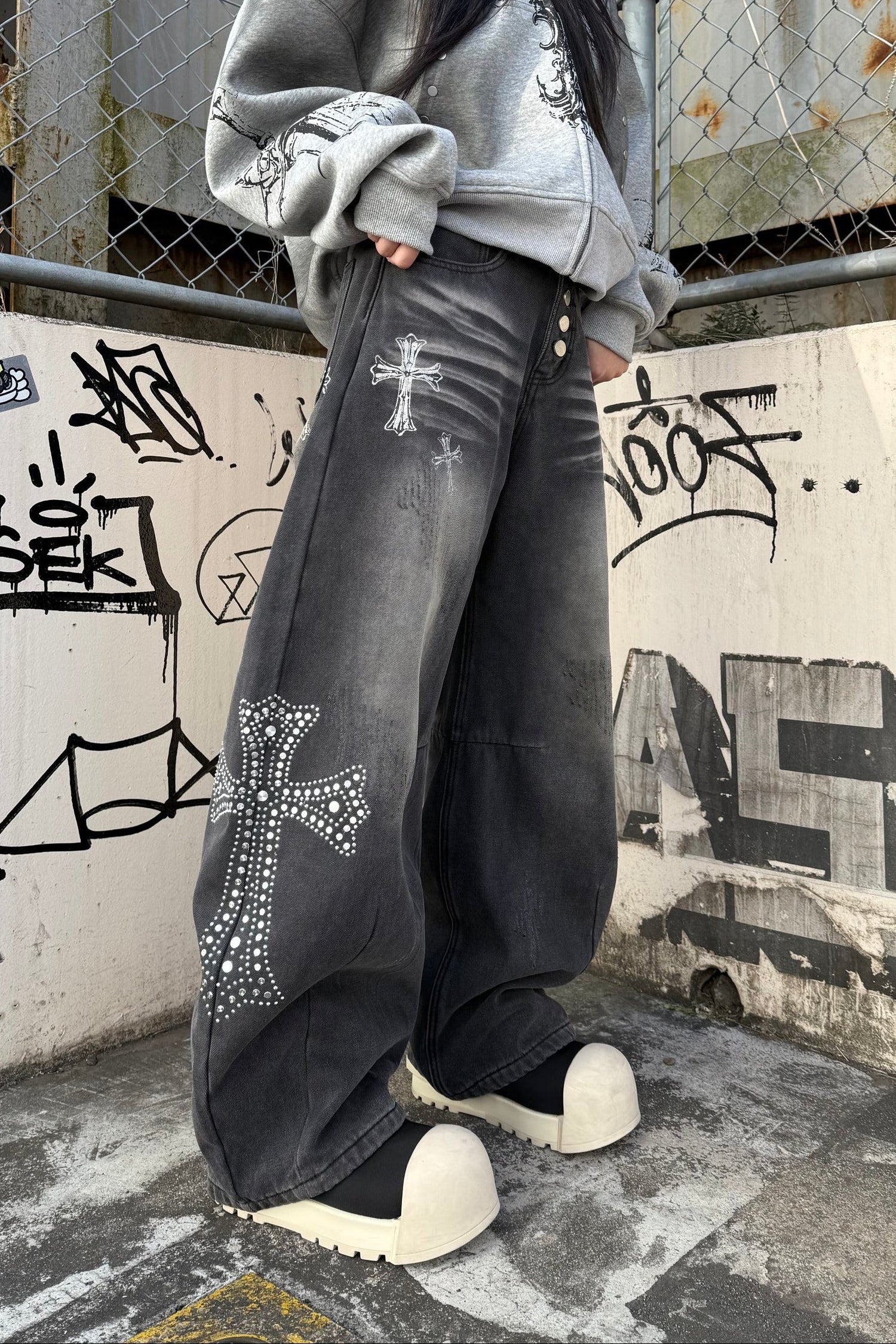 ビジュークロスバルーンデニム KSG19400