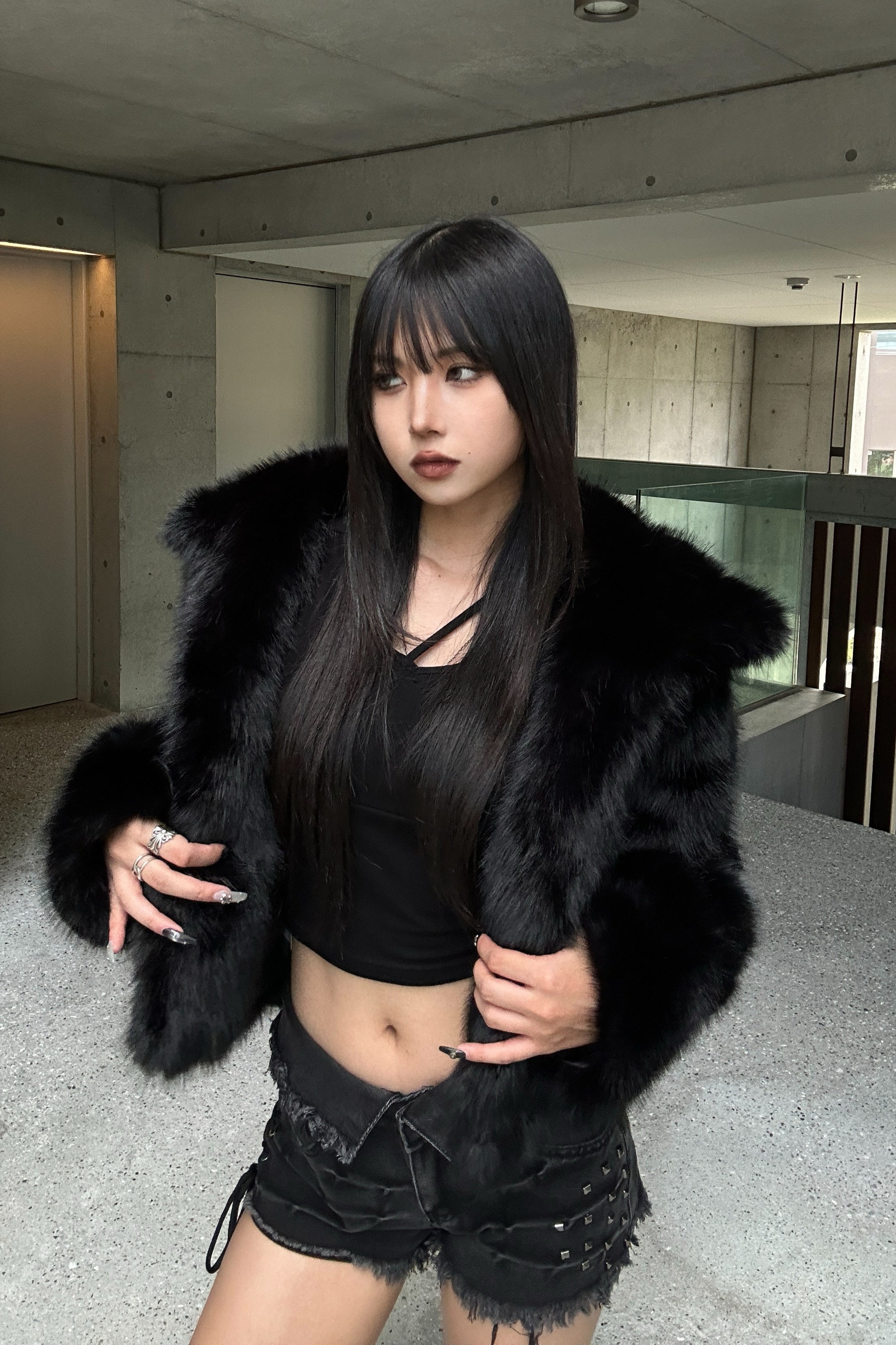 バックロゴクロスファージャケット KSG30053