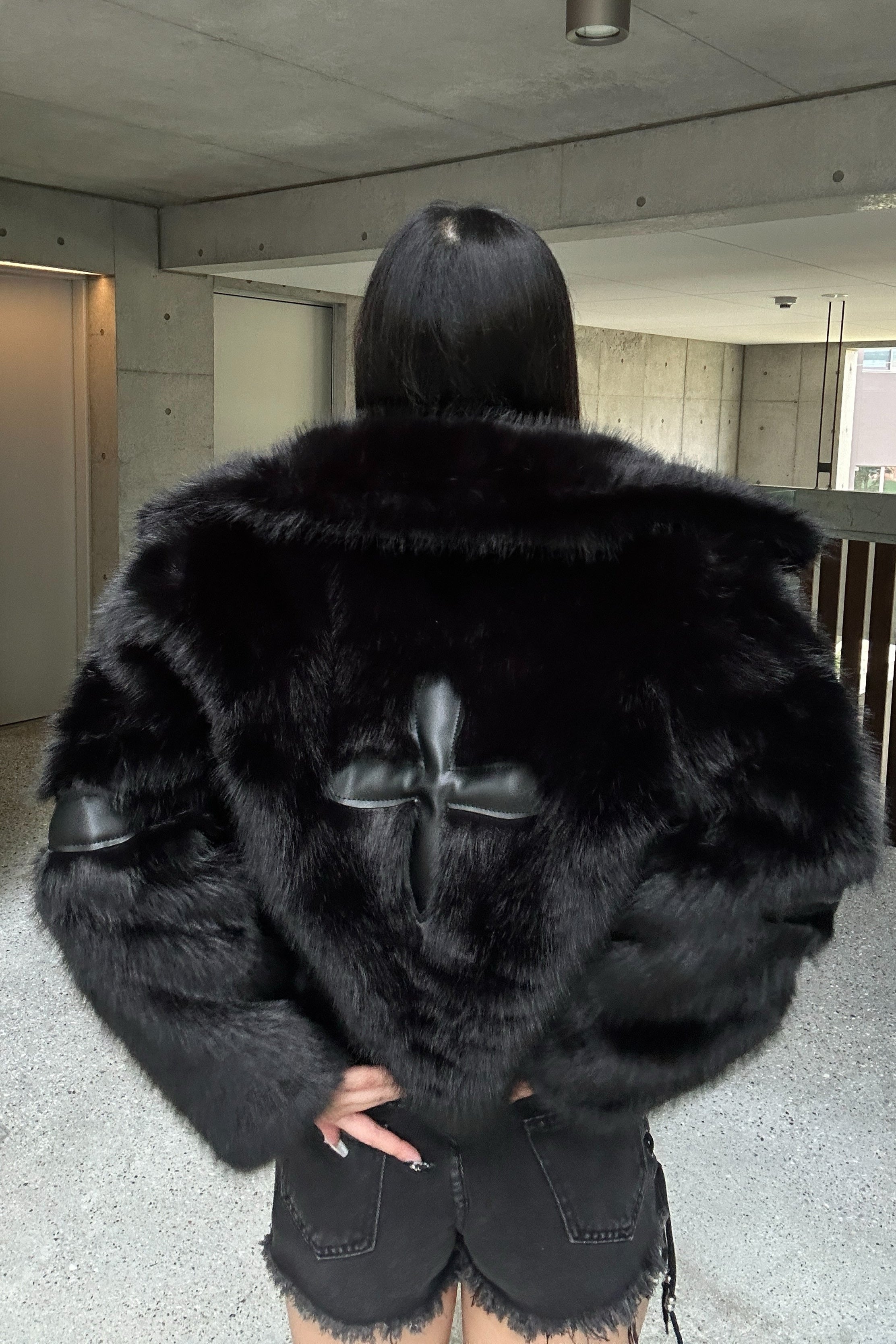 バックロゴクロスファージャケット KSG30053