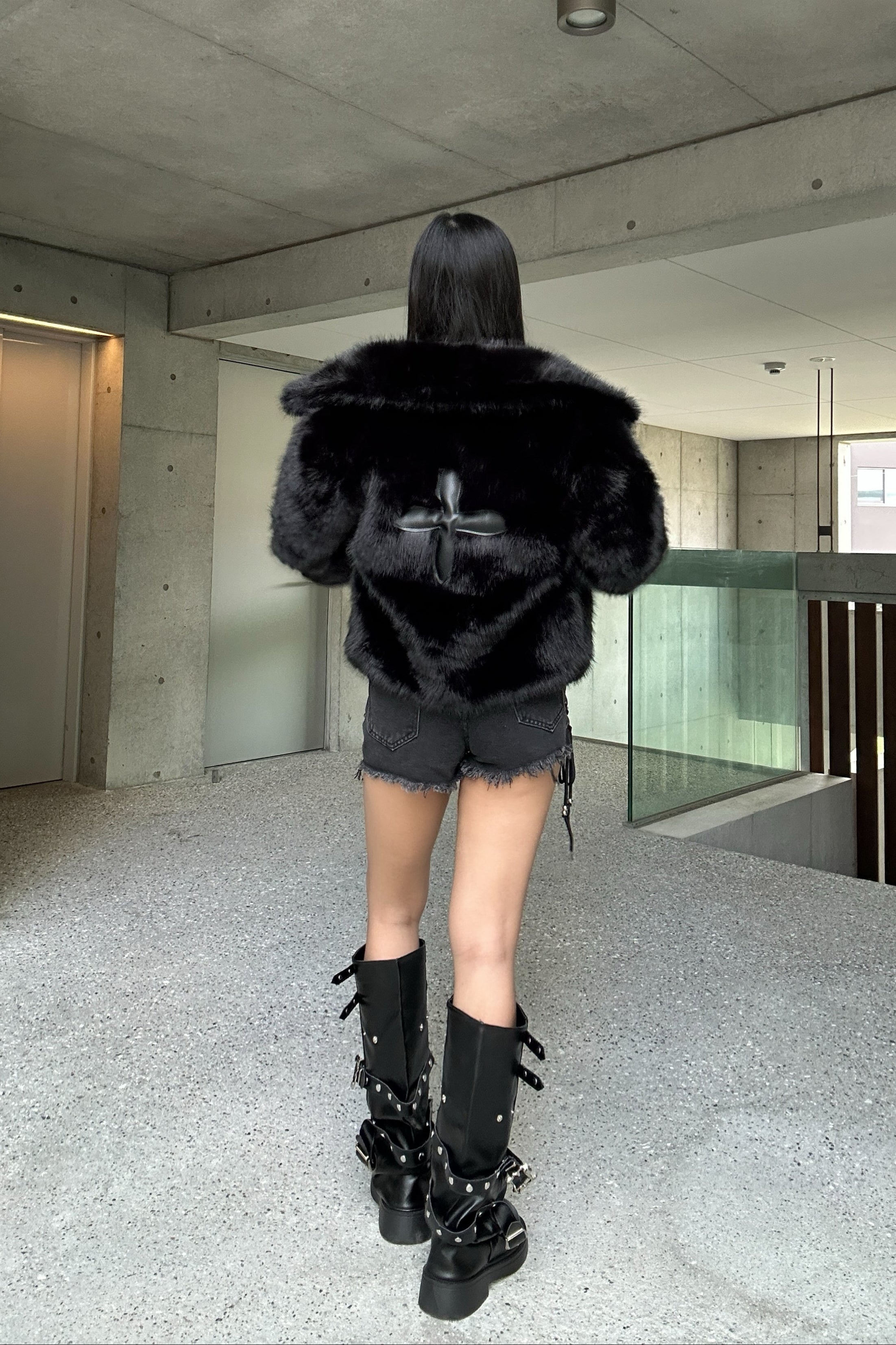 バックロゴクロスファージャケット KSG30053