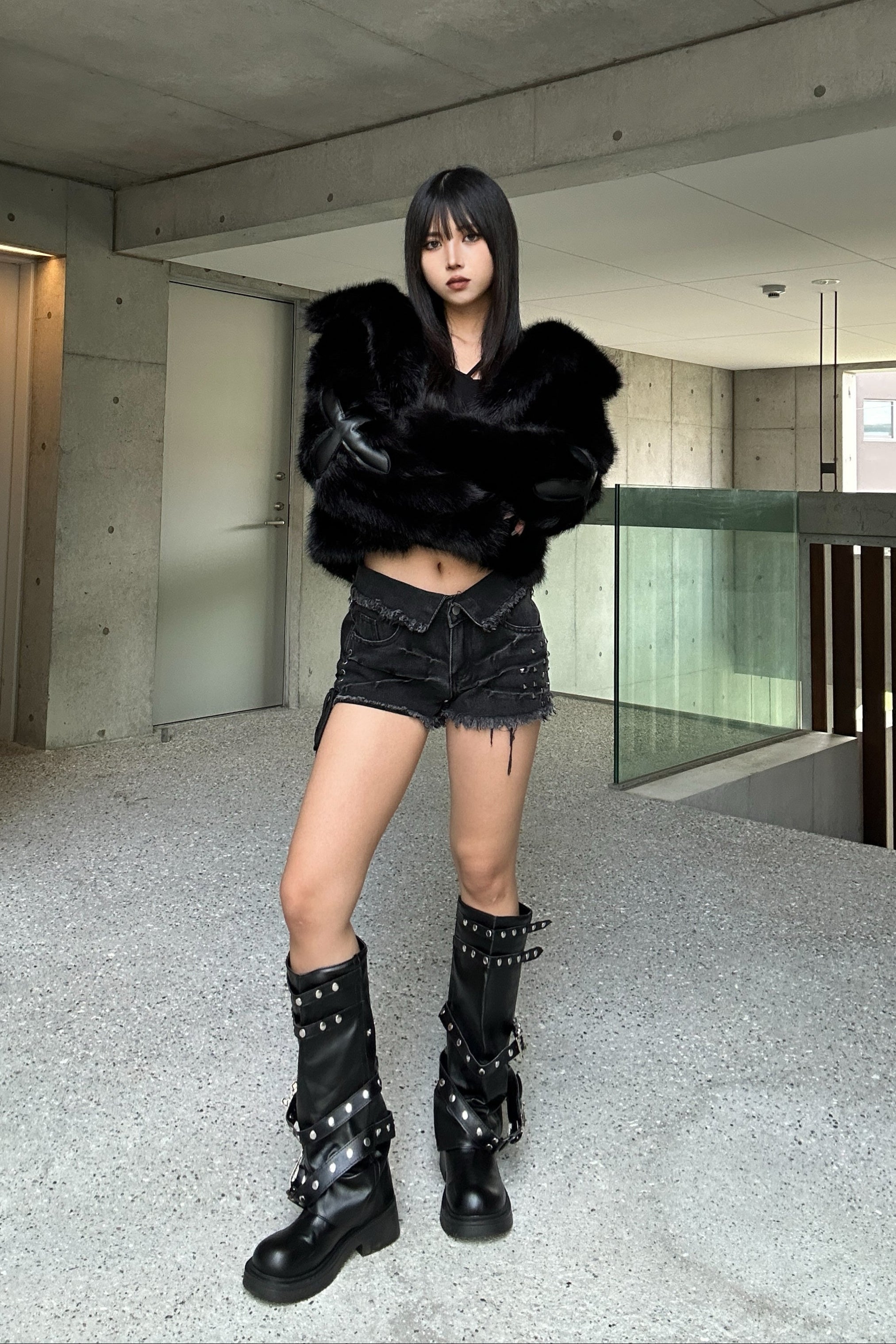 バックロゴクロスファージャケット KSG30053