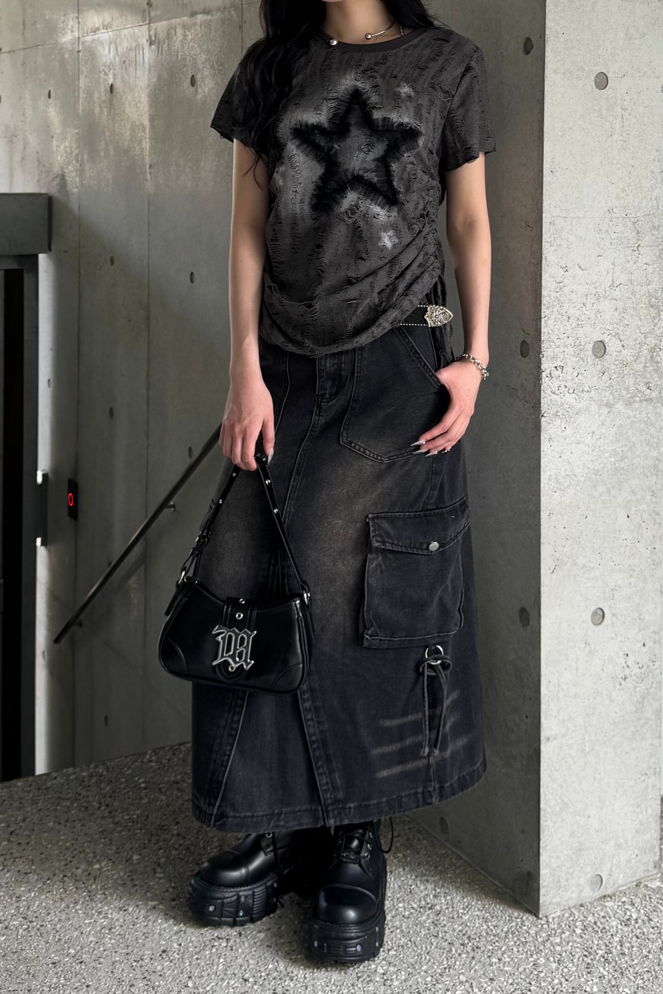 ヴィンテージスターサイドストリングTシャツ KSG20551
