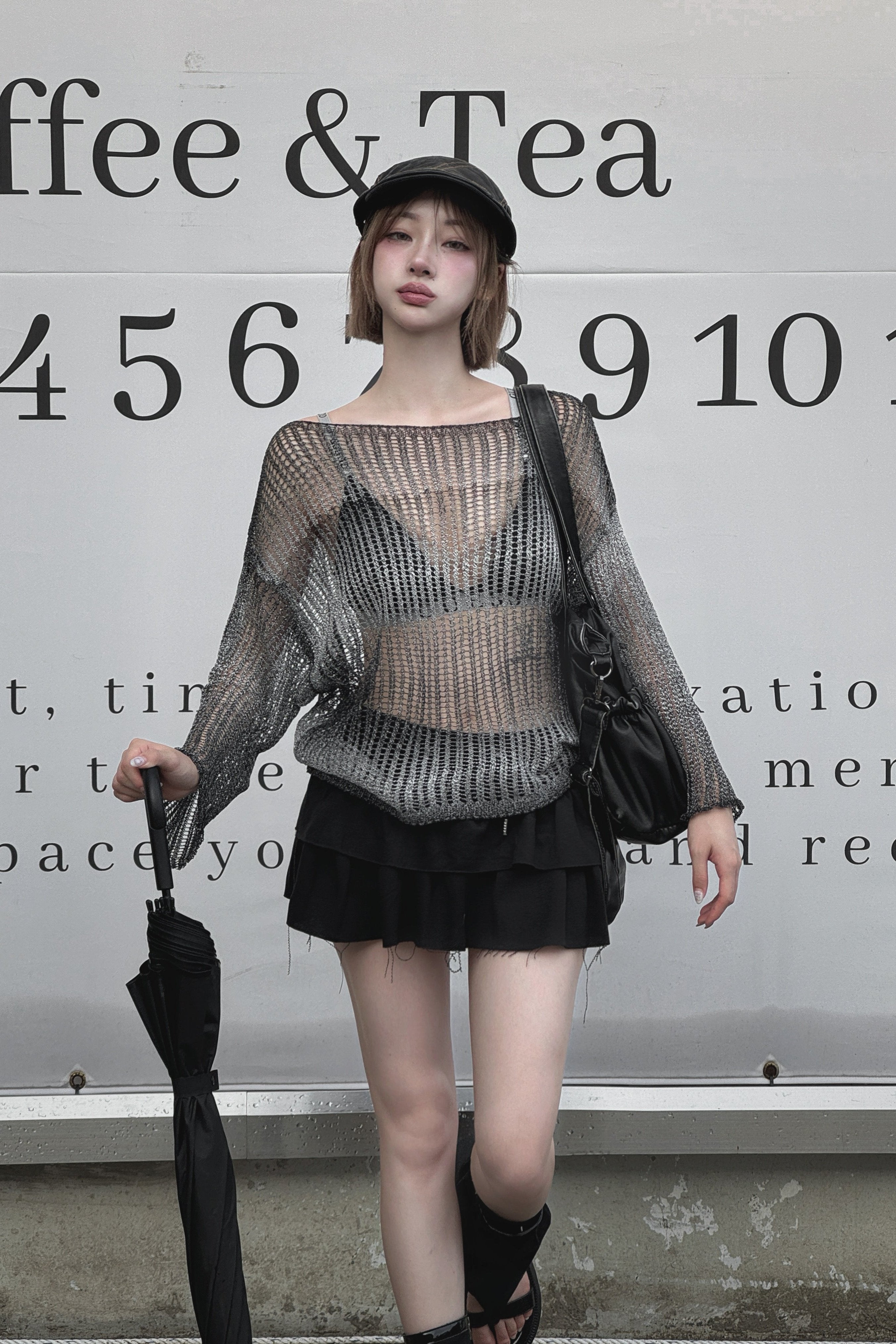 スウェットティアードミニスカート KSG20552