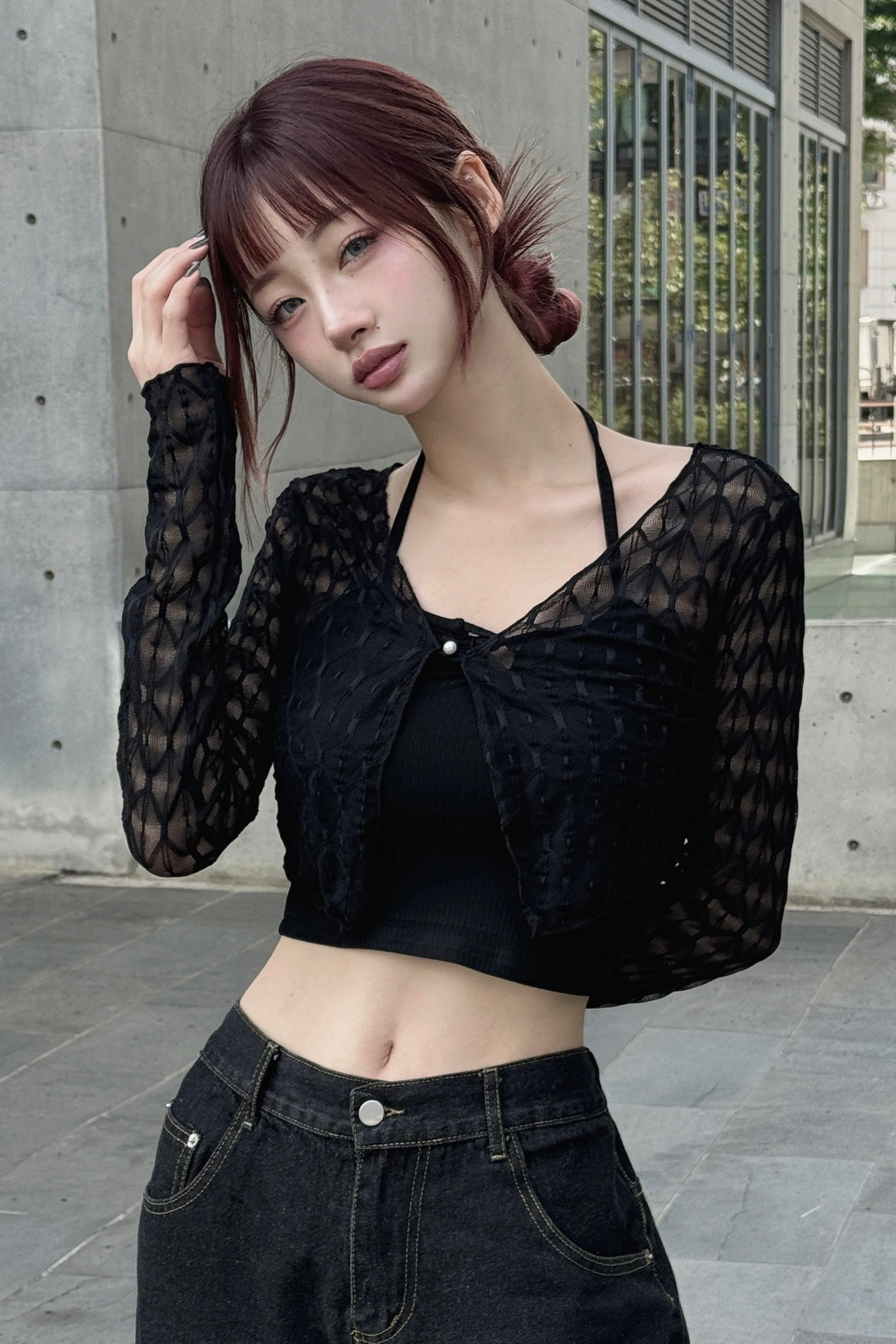 mariz【CFCL シースルカーディガン　サイズ①】 mariz様専用【CFCL シースルカーディガン サイズ①】 - メルカリ
