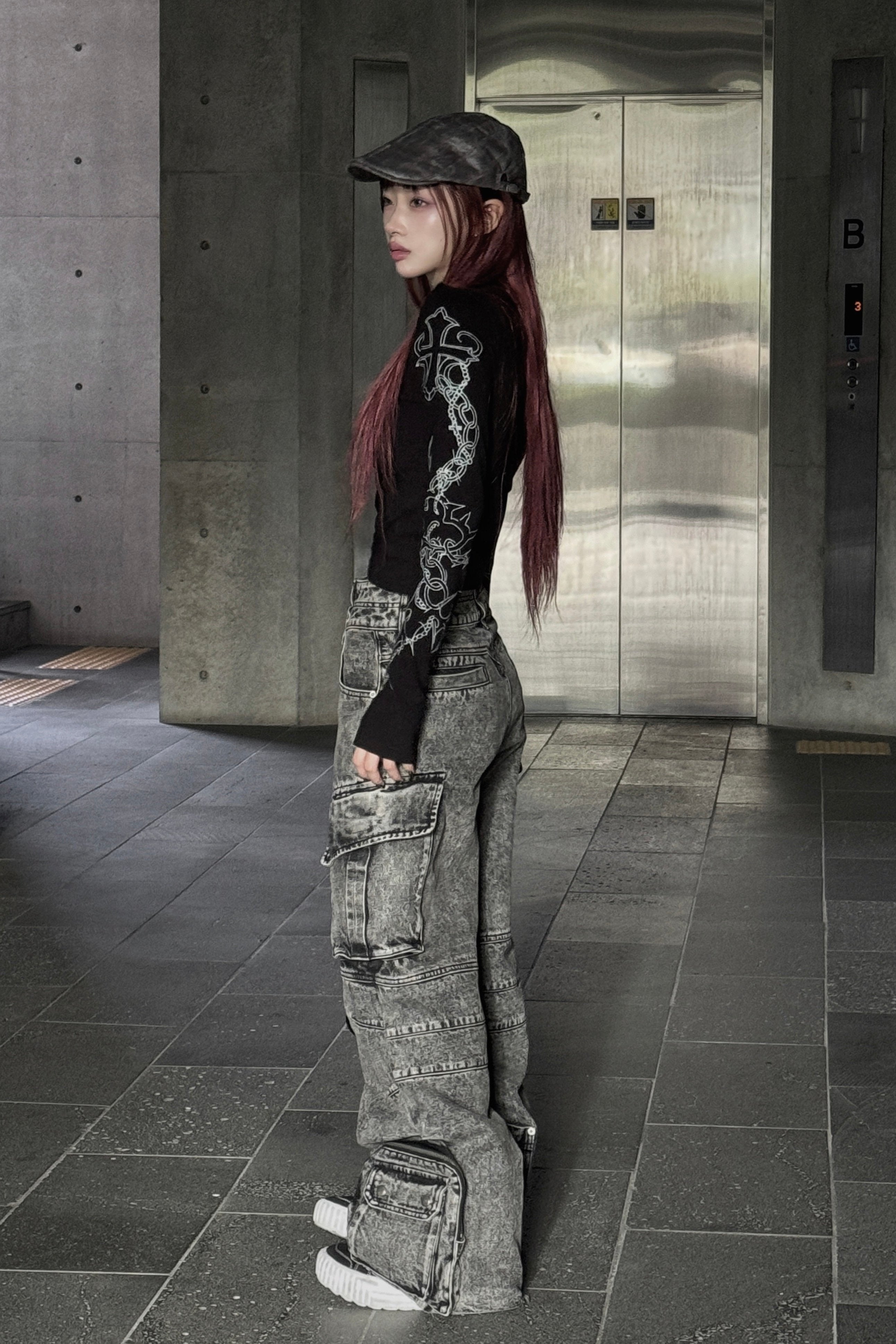 multi pocket cargo pants KSG19239