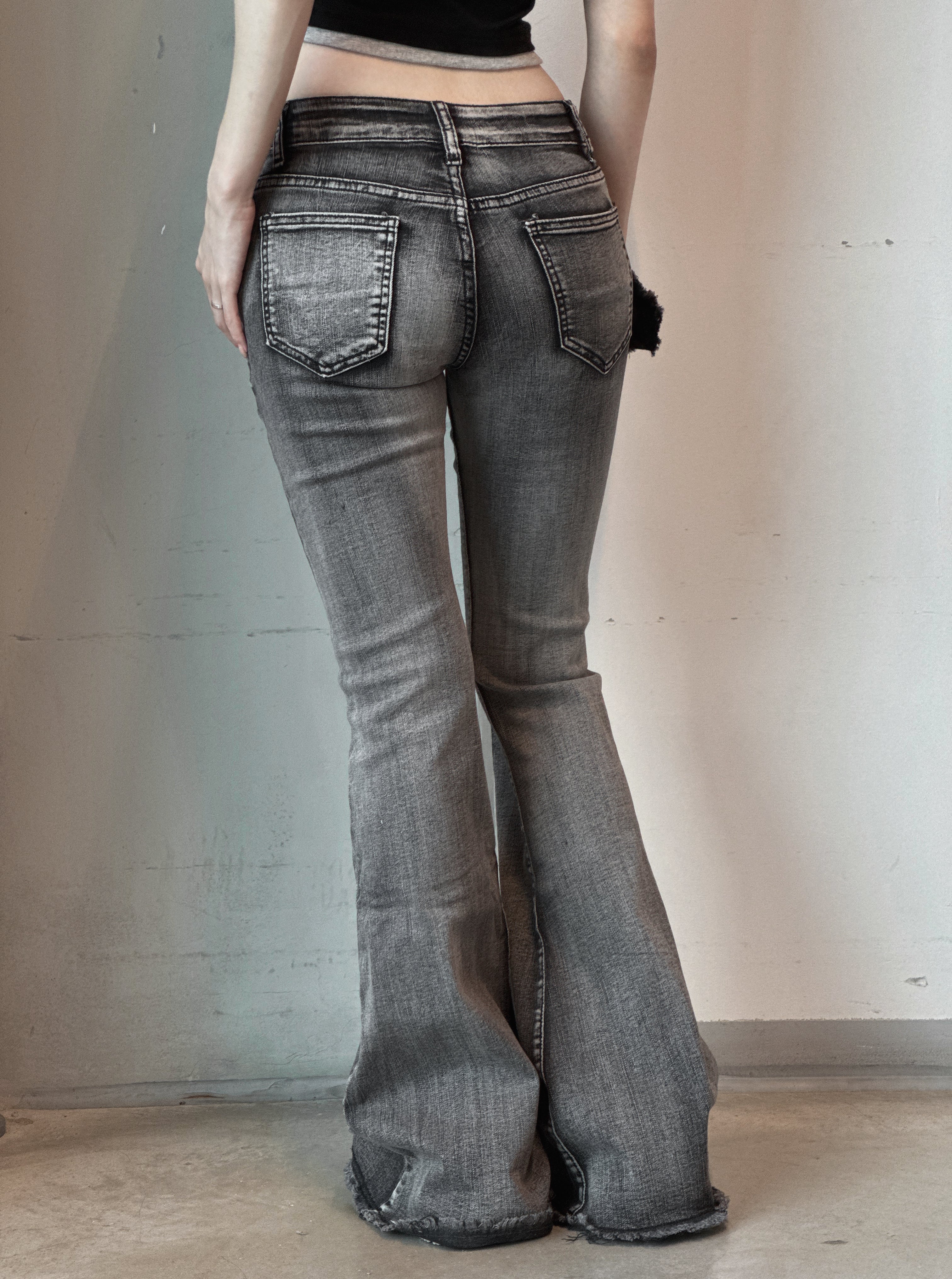 ベルトラインフレアデニム KSG19427