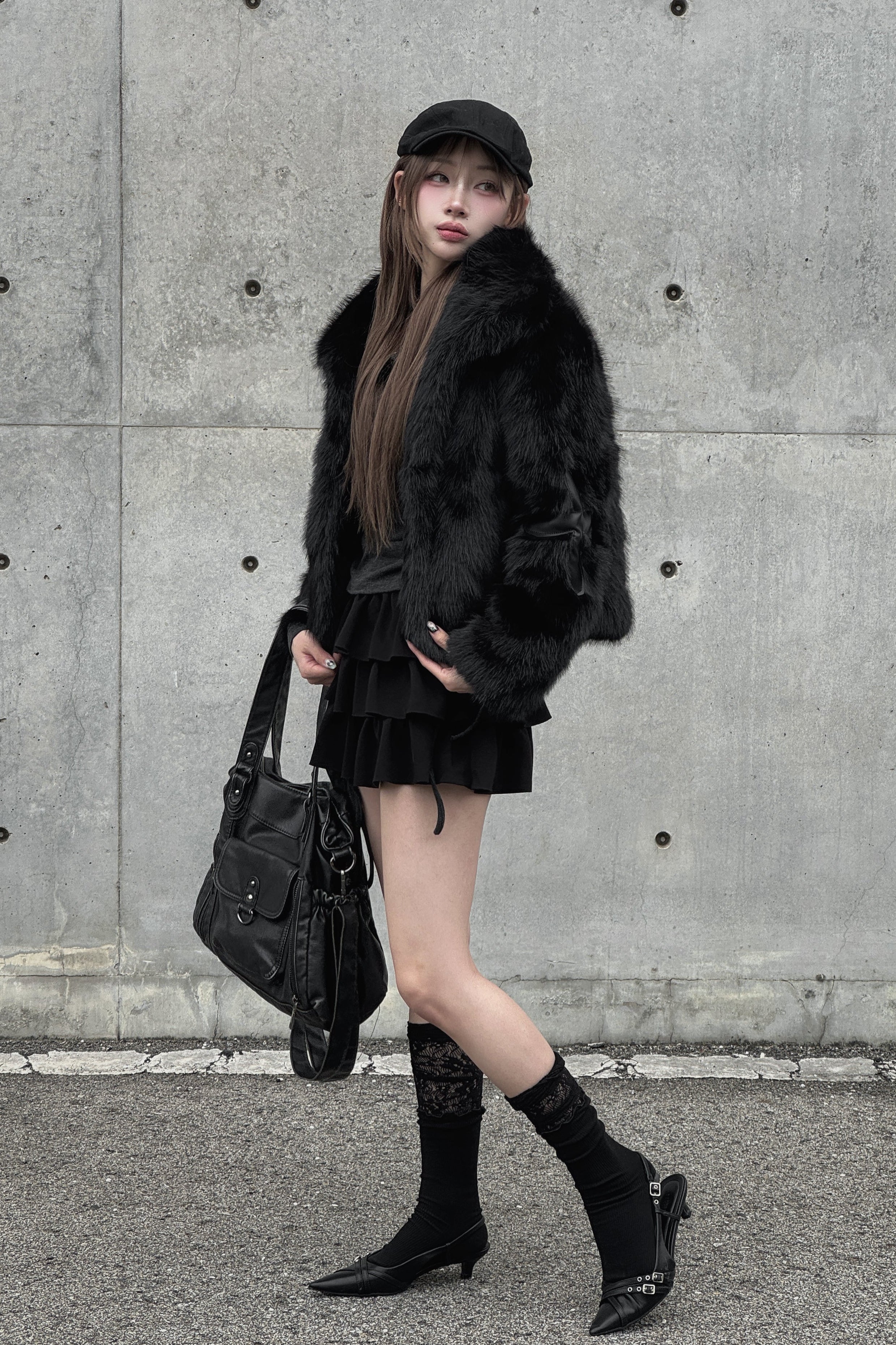 バックロゴクロスファージャケット KSG30053